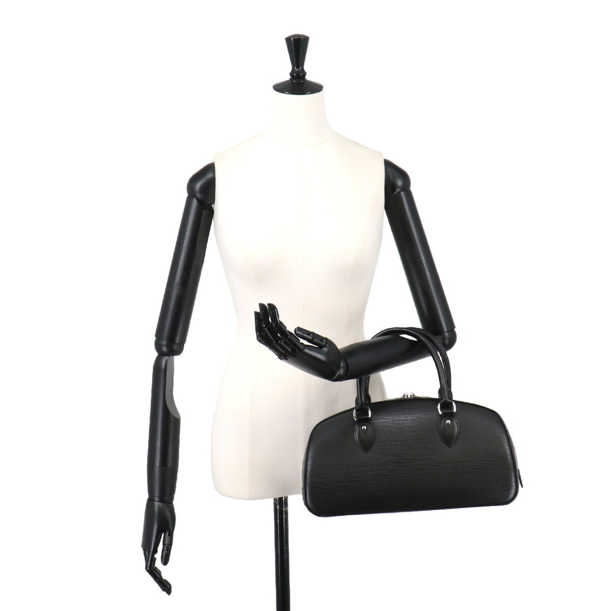 Louis Vuitton Noir Epi Leather Handbag (Pre-Owned)