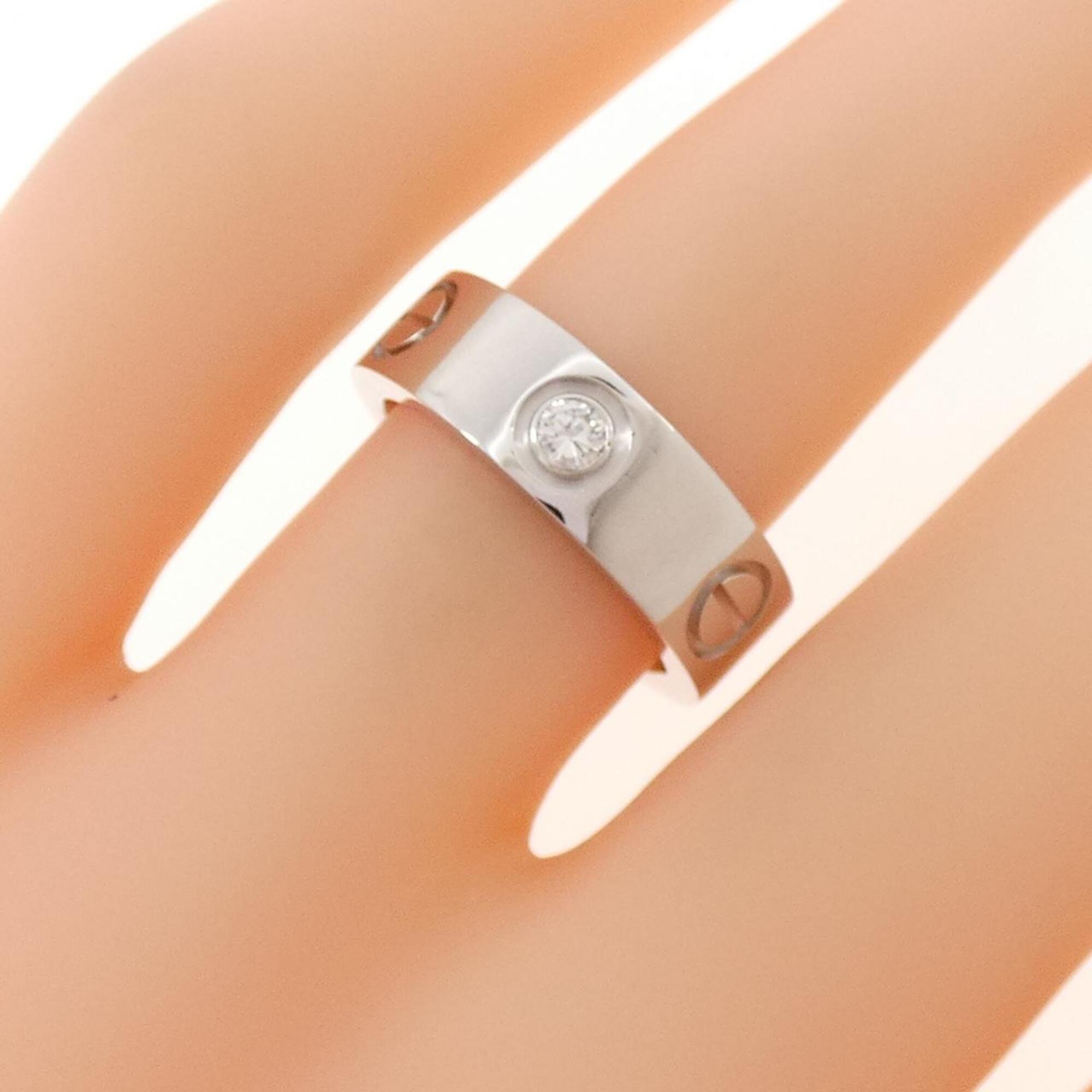 Cartier White Gold White Gold (18K) Band Ring (Pre-Owned)
