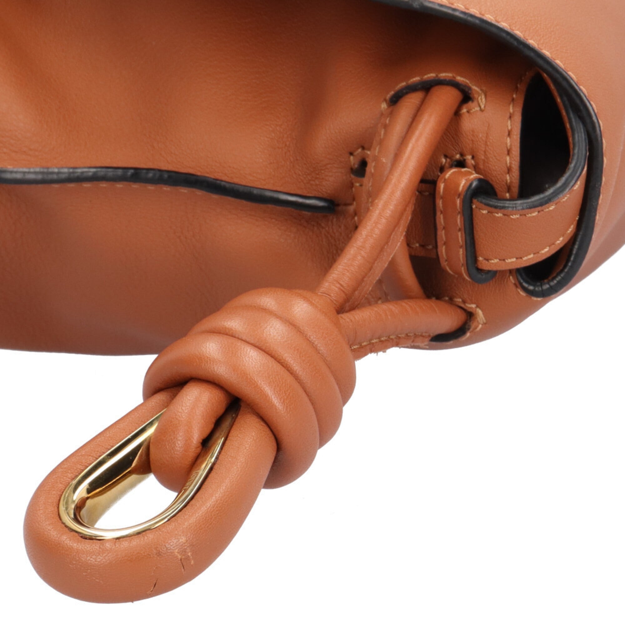 Loewe Brown Leather Shoulder Bag (Pre-Owned)