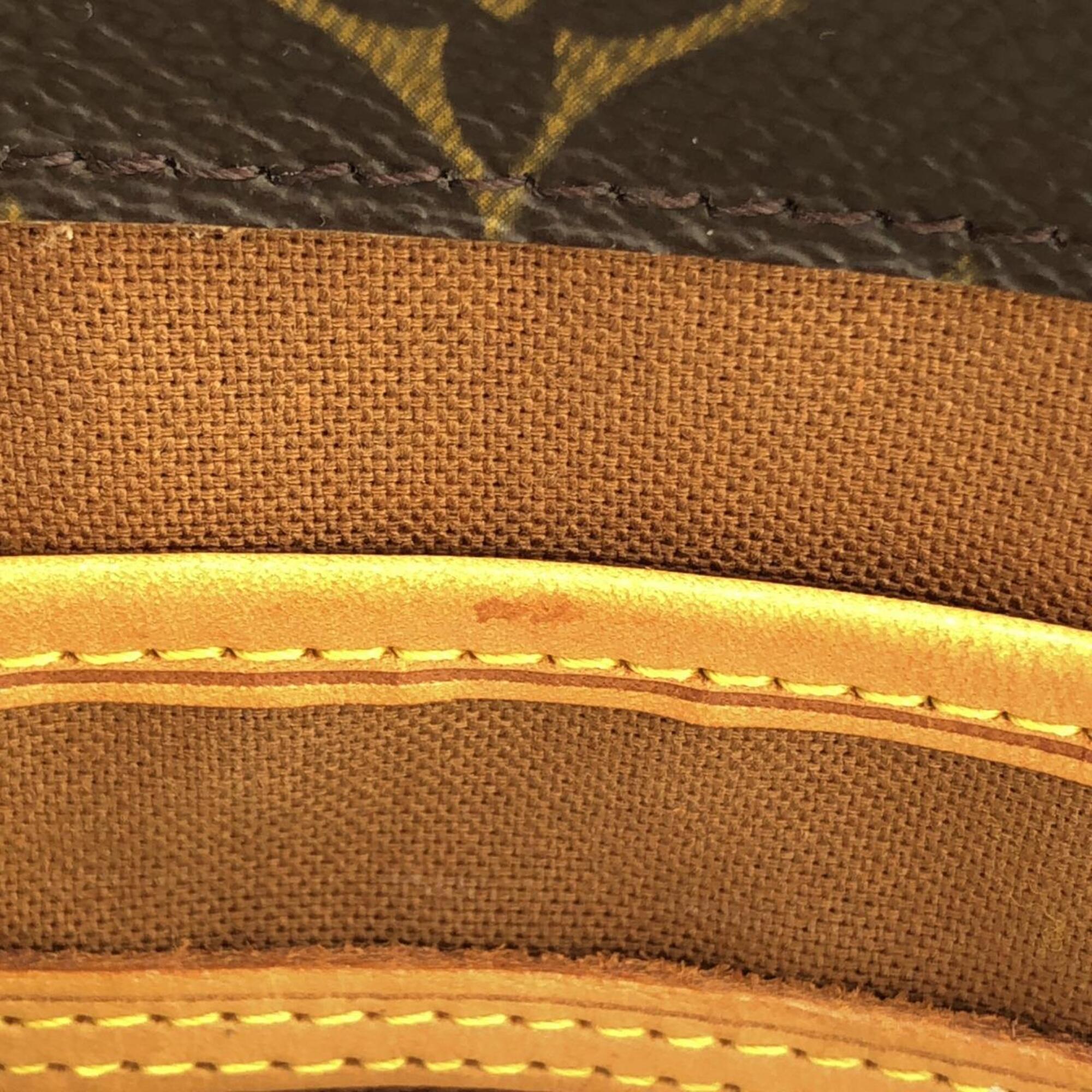 Louis Vuitton Brown Coated Canvas Handbag (Pre-Owned)
