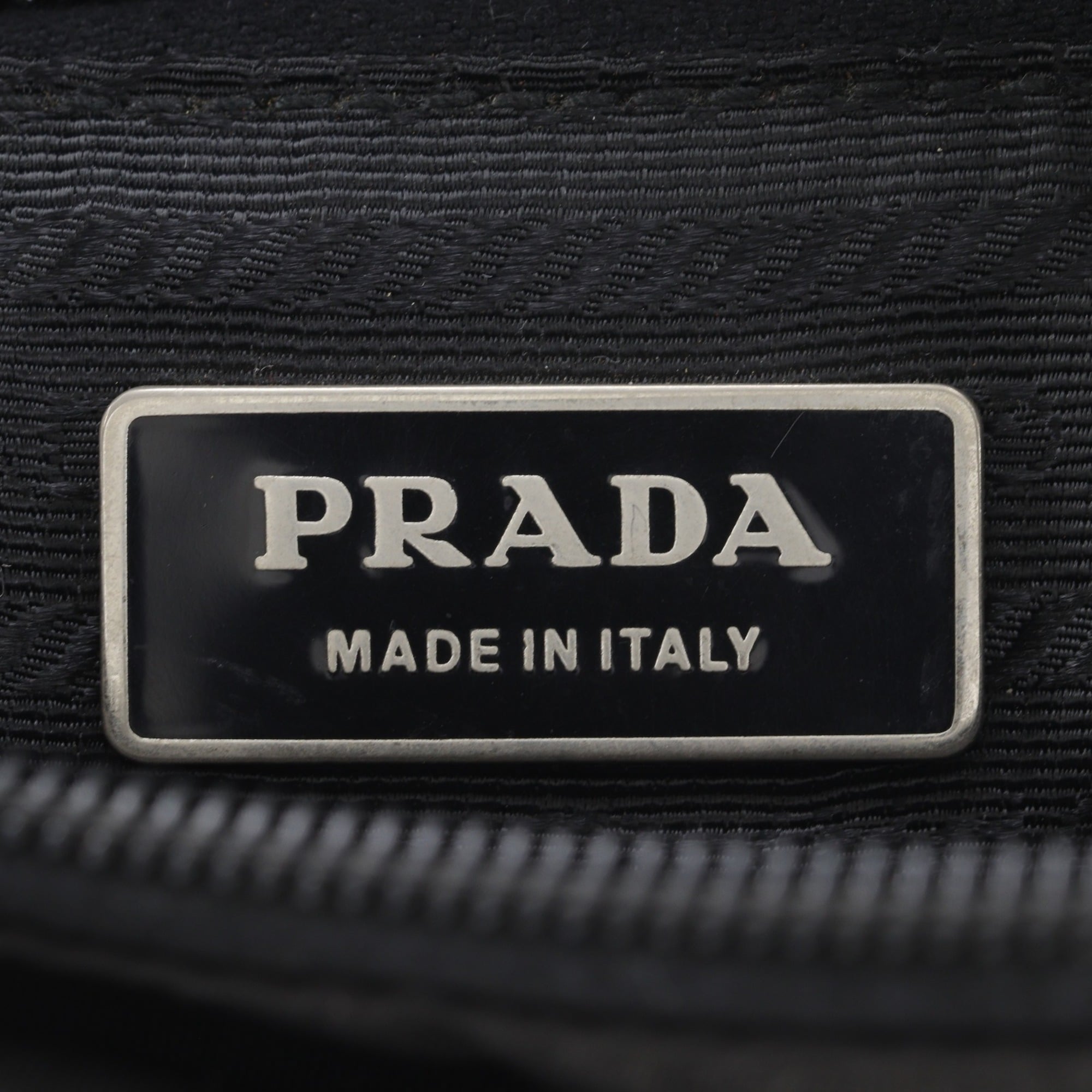 Prada Black Nylon Shoulder Bag (Pre-Owned)