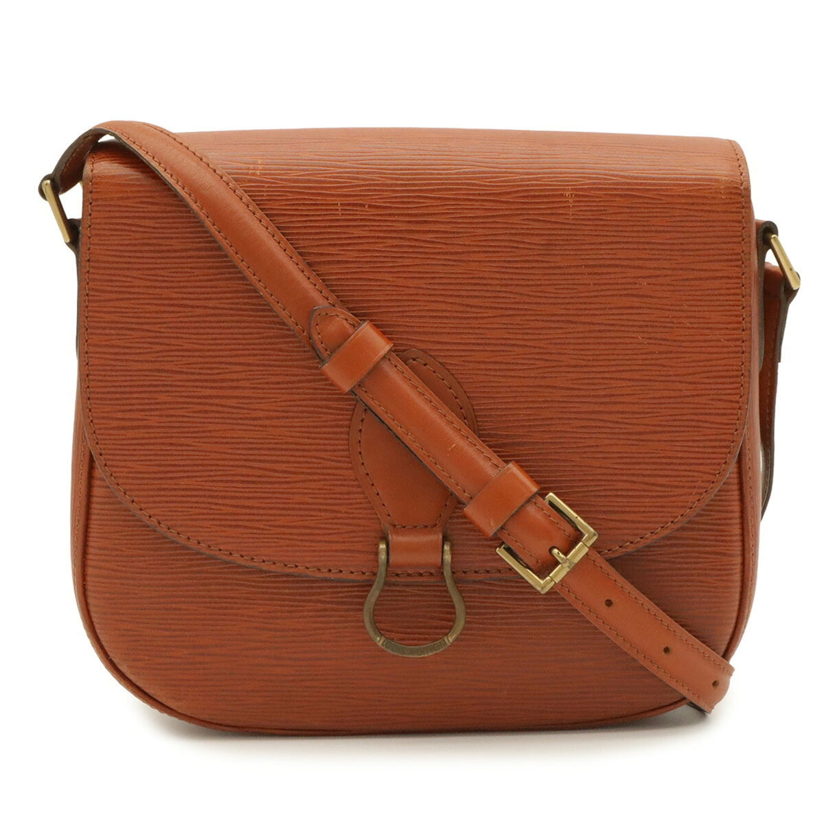 Louis Vuitton Brown Galle White Epi Leather Shoulder Bag (Pre-Owned)