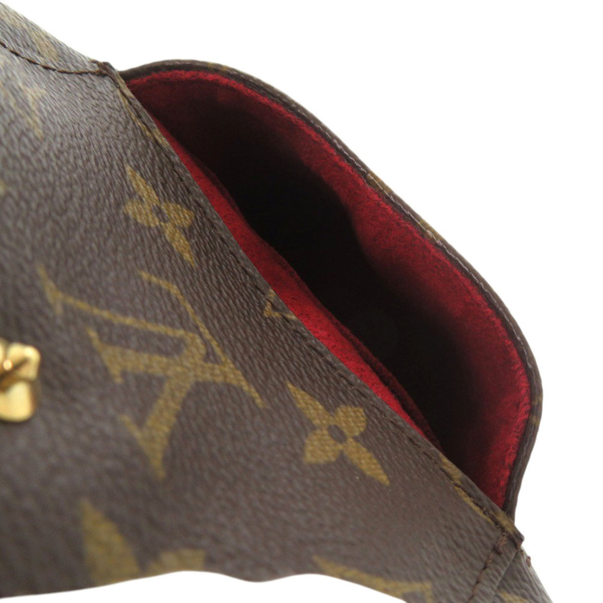 Louis Vuitton Brown Monogram Pouch (Pre-Owned)