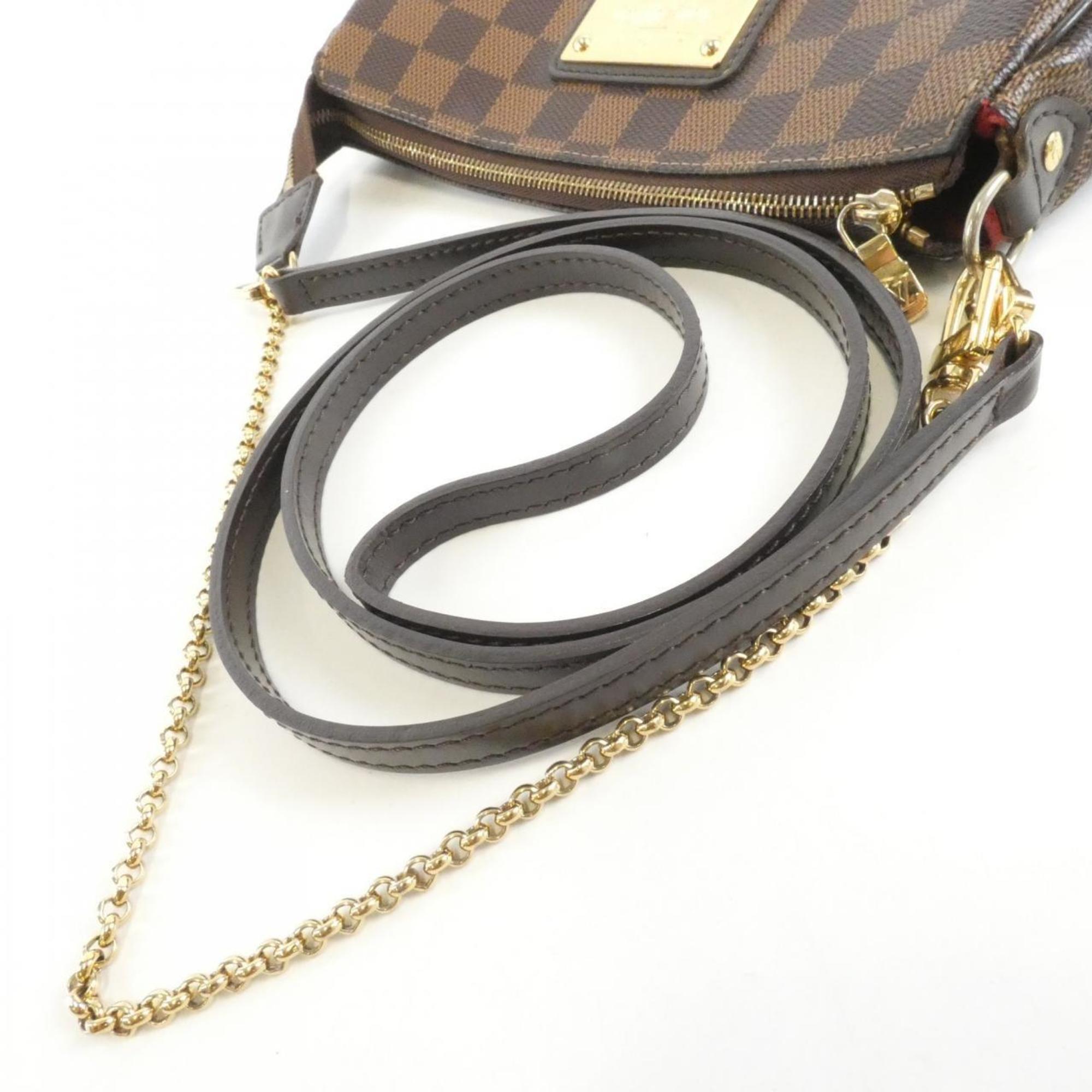 Louis Vuitton Brown Coated Canvas Shoulder Bag (Pre-Owned)