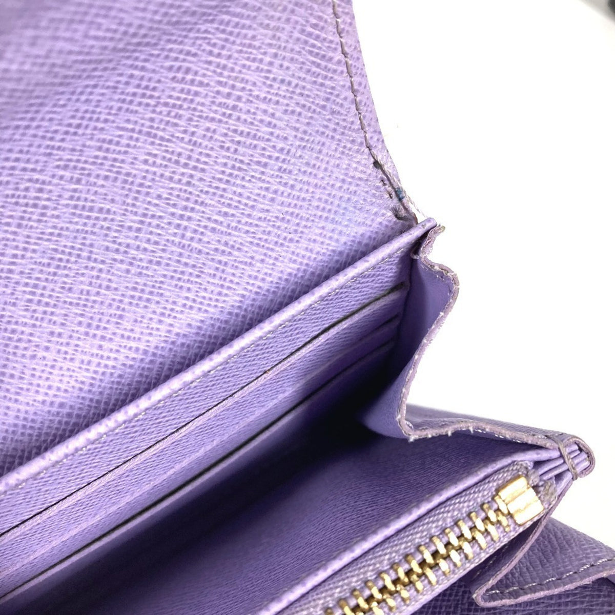 Louis Vuitton Black Multi-Color Purple Monogram Multicolore Canvas Long Wallet (Bi-Fold) (Pre-Owned)