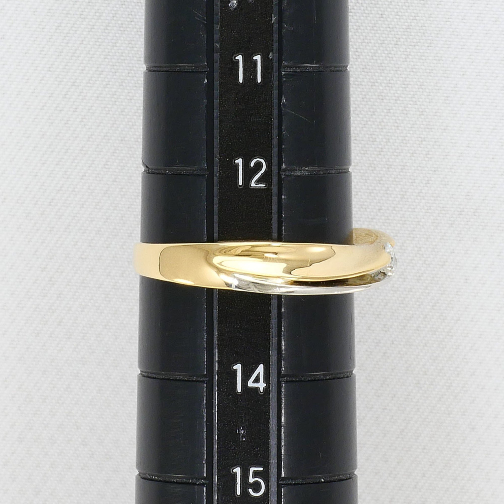 Unbranded Platinum Yellow Gold Yellow Gold (18K) Platinum 900 Band Ring (Pre-Owned)