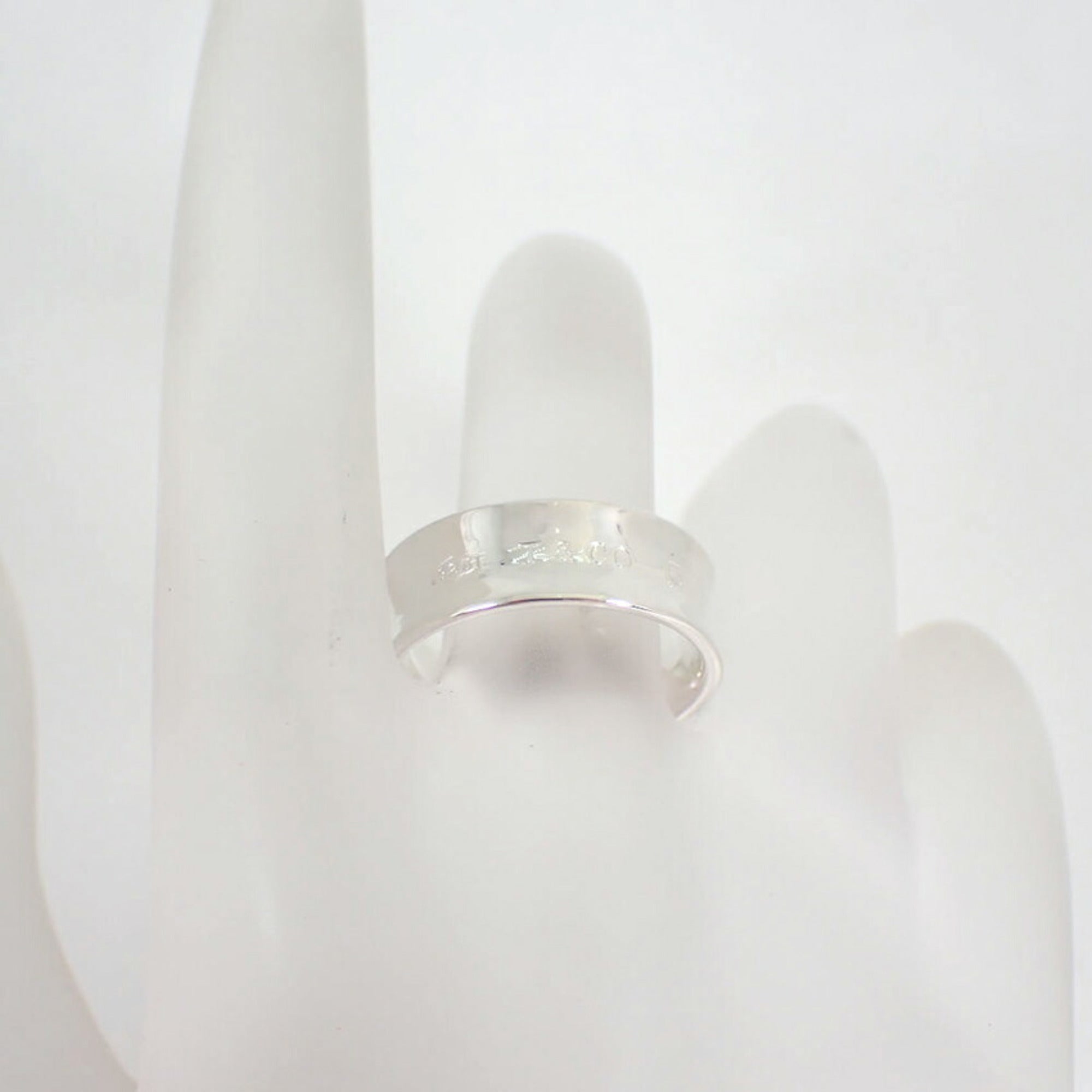 Tiffany Sterling Silver 925 Band Ring (Pre-Owned)