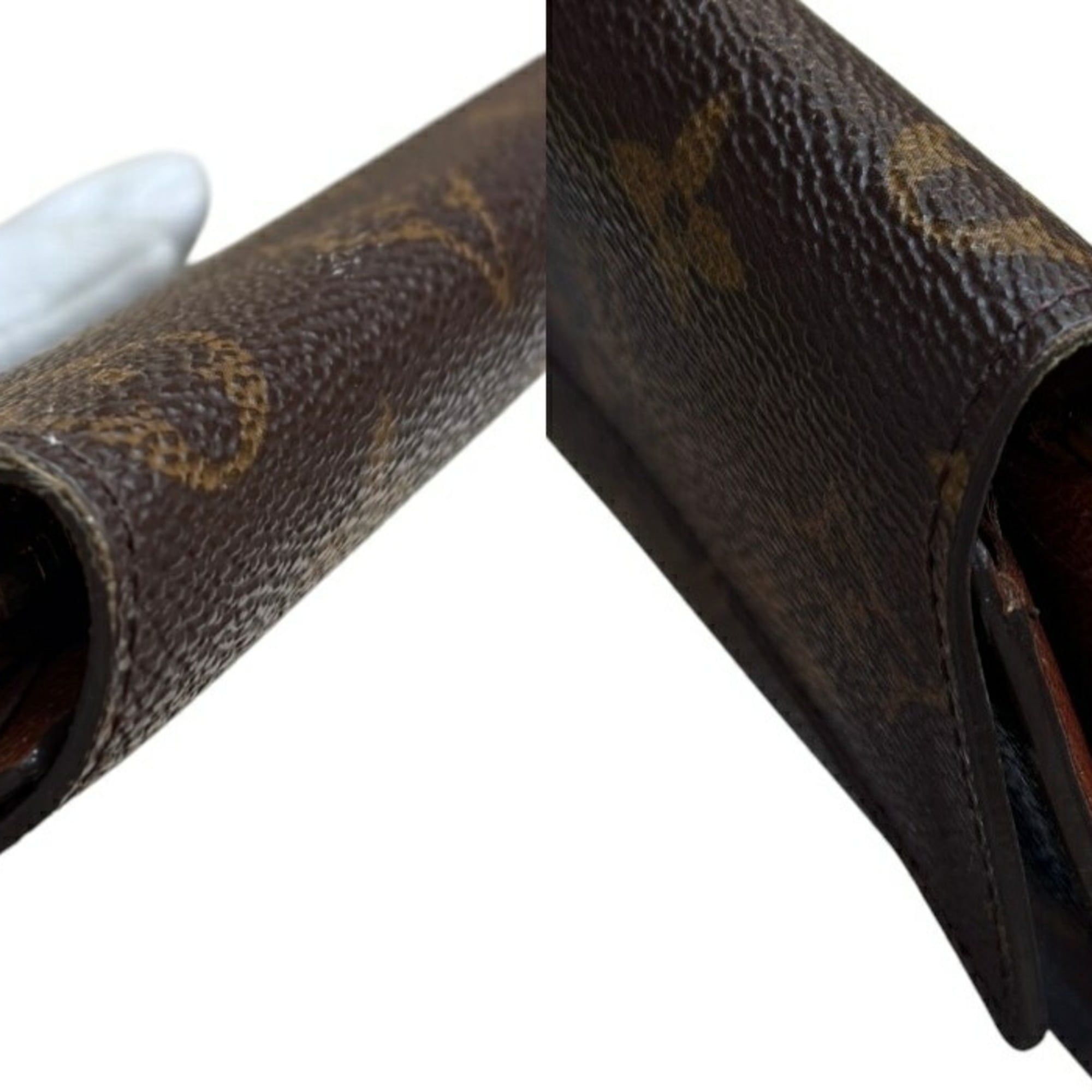 Louis Vuitton Monogram Brown Monogram Long Wallet (Bi-Fold) (Pre-Owned)