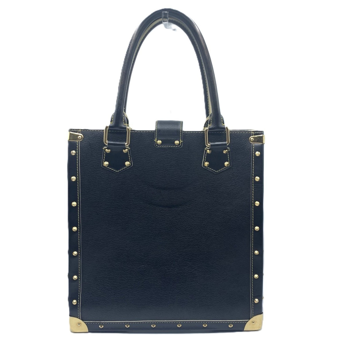 Louis Vuitton Black Suhali Leather Handbag Tote Bag (Pre-Owned)