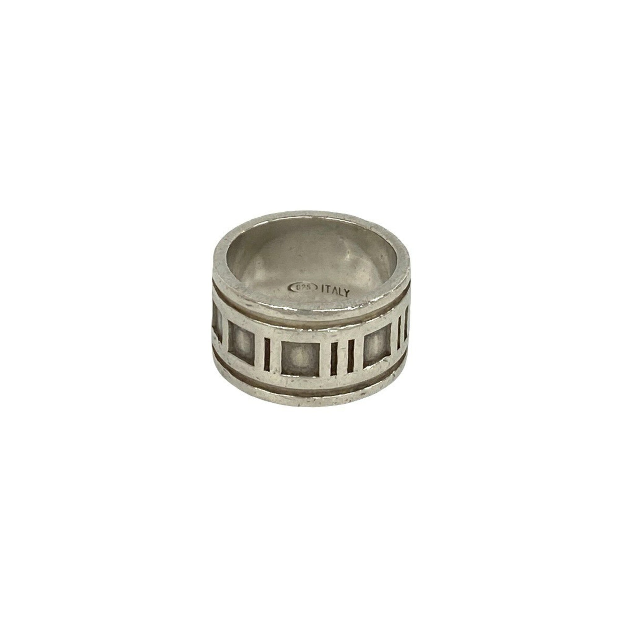 Tiffany Silver Silver 925 Band Ring (Pre-Owned)