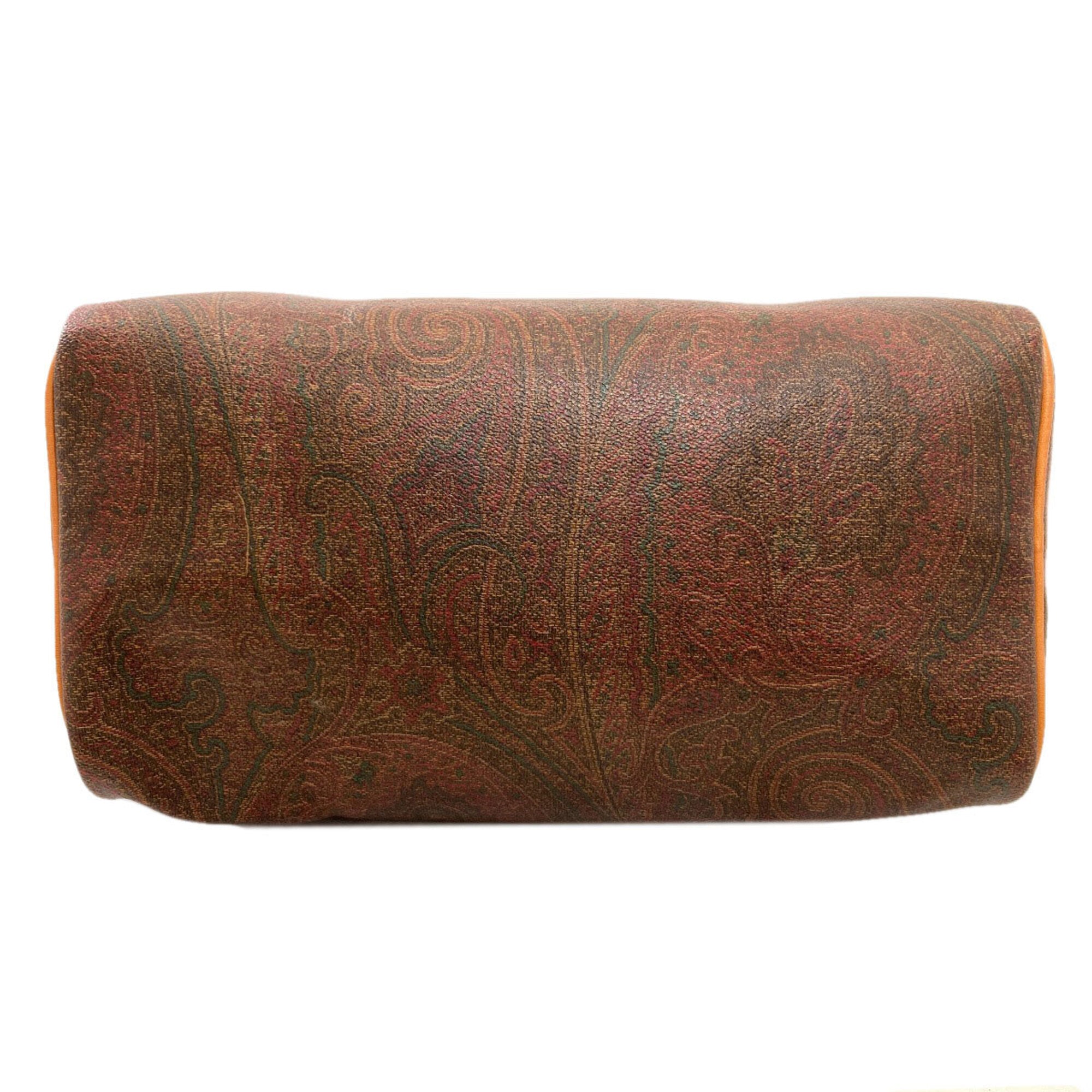Etro Brown Pvc Boston Bag (Pre-Owned)