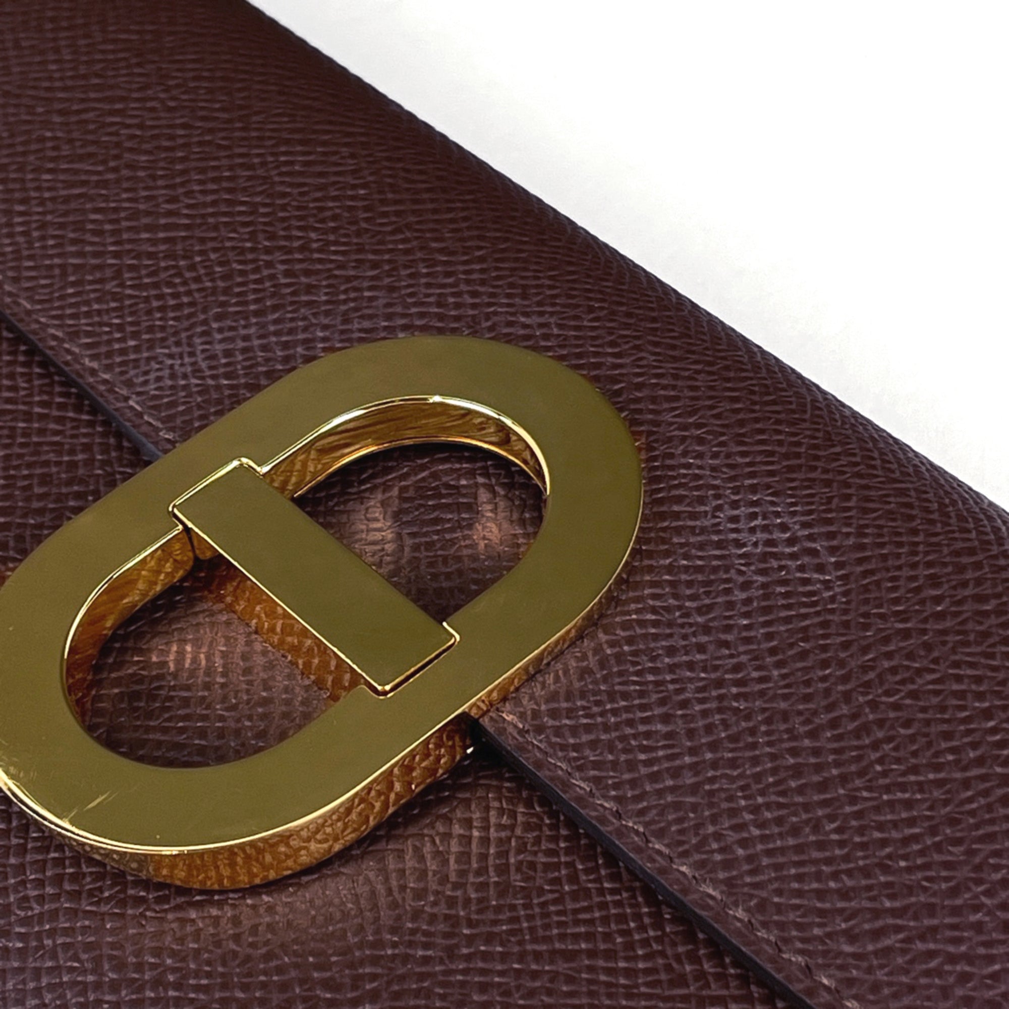 Hermes Brown Clutch Bag (Pre-Owned)