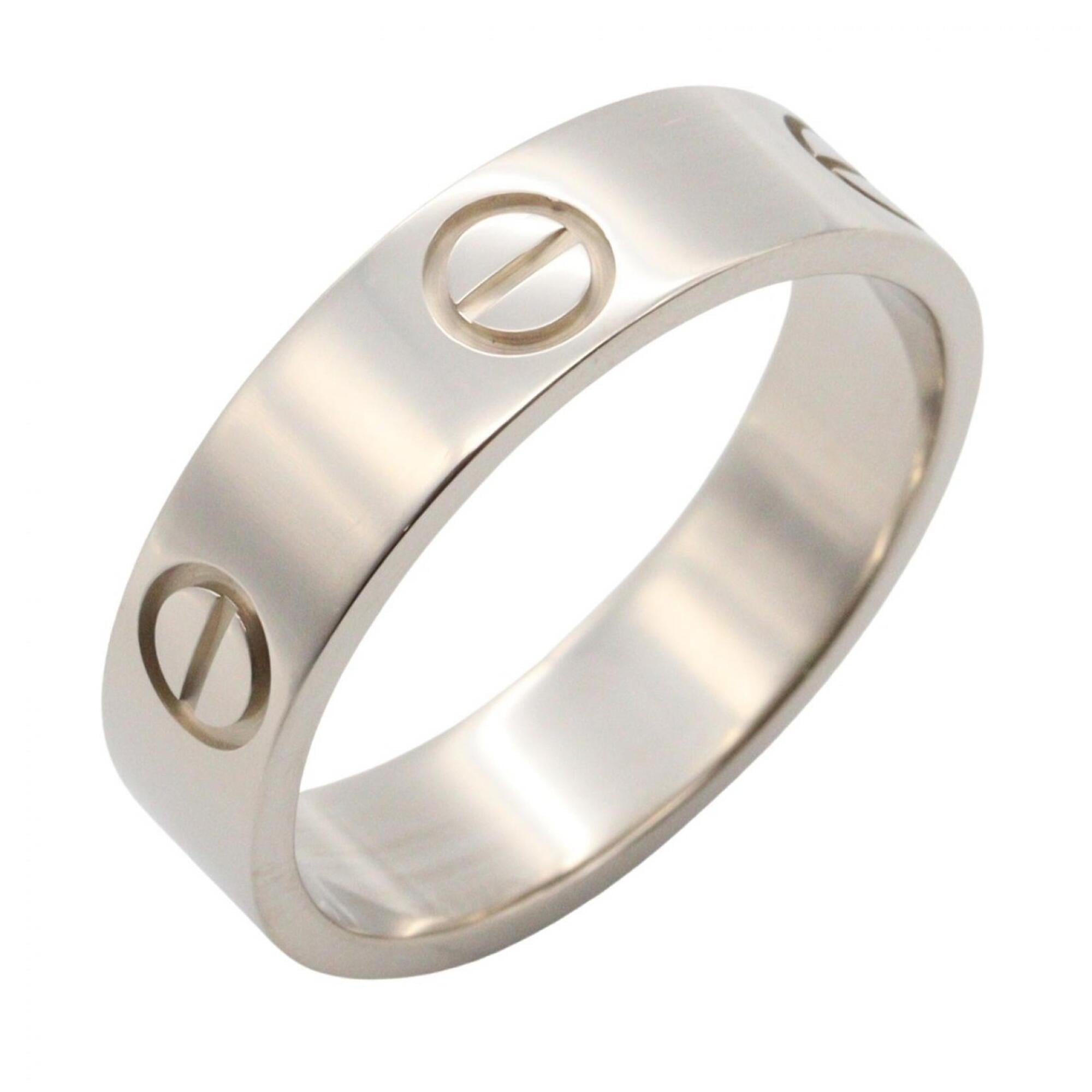 Cartier Silver White Gold (18K) Band Ring (Pre-Owned)