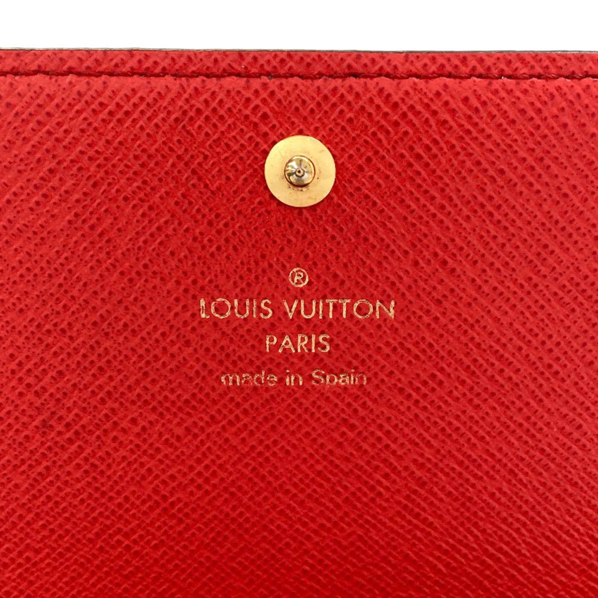Louis Vuitton Monogram Coquelicots Monogram Monogram Canvas Long Wallet (Bi-Fold) (Pre-Owned)