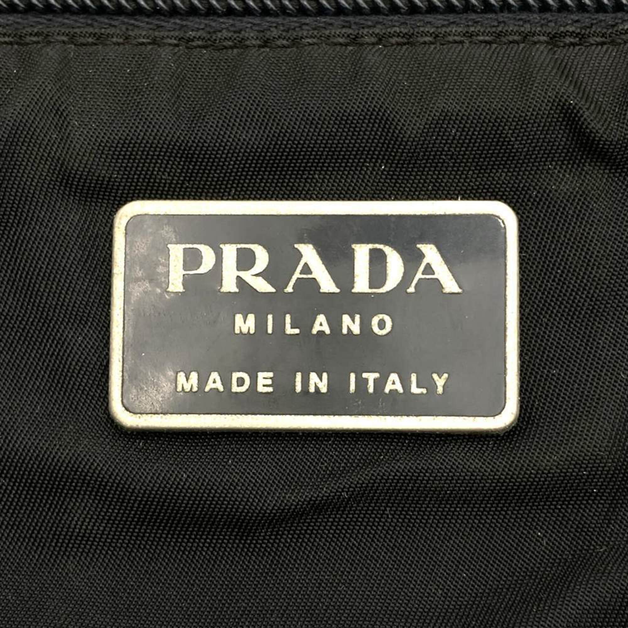 Prada Black Nylon Handbag (Pre-Owned)