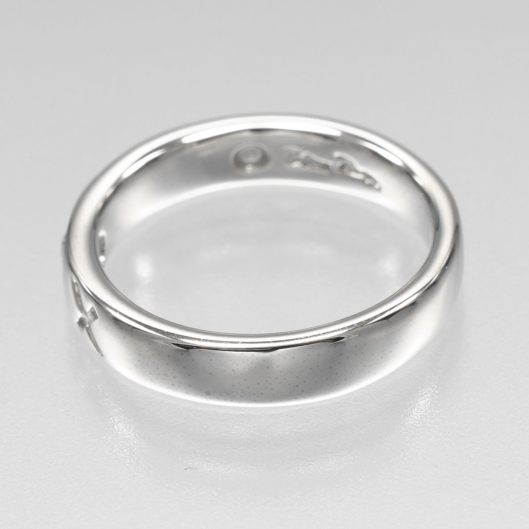 Tiffany White Gold (18K) Band Ring (Pre-Owned)