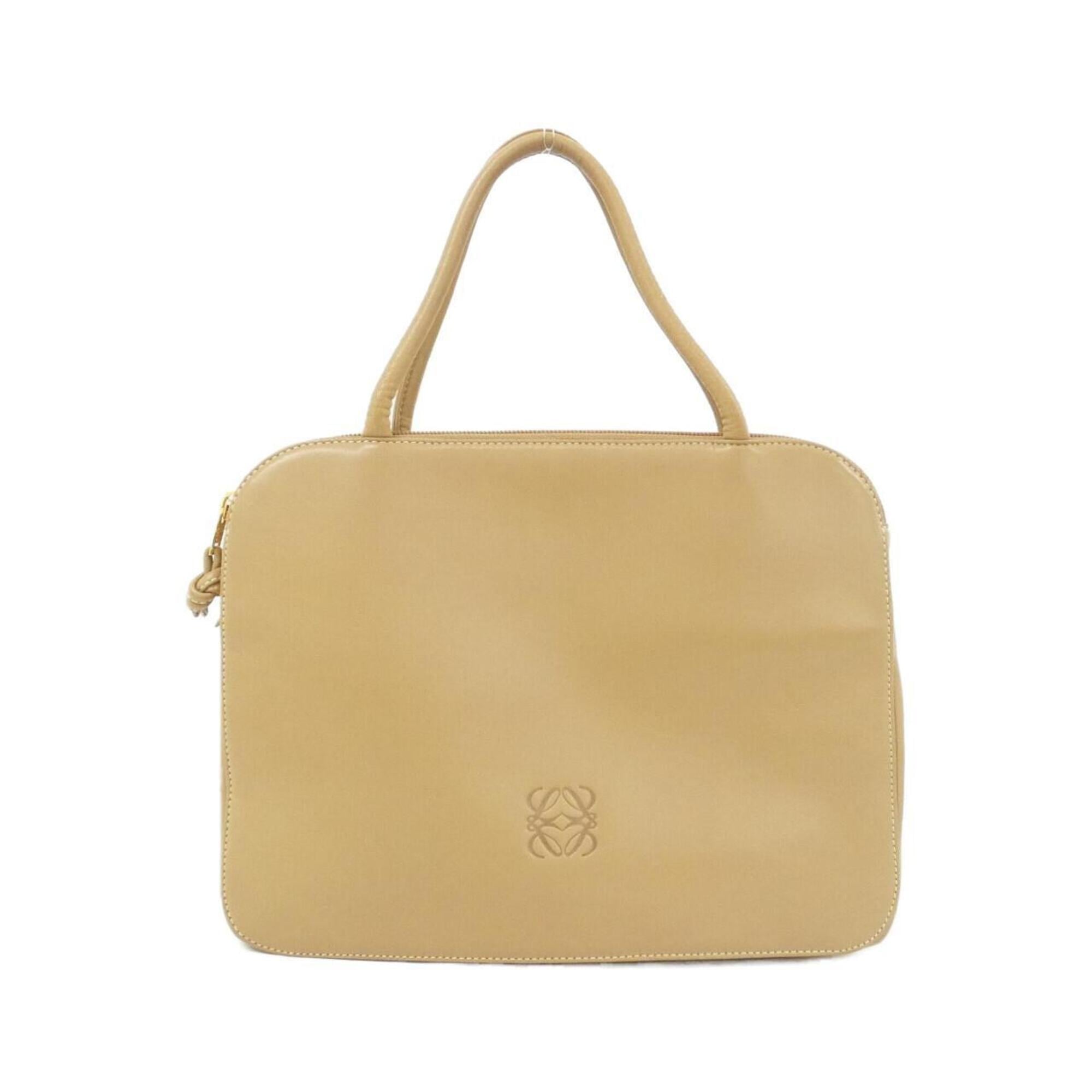 Loewe Beige Leather Handbag (Pre-Owned)