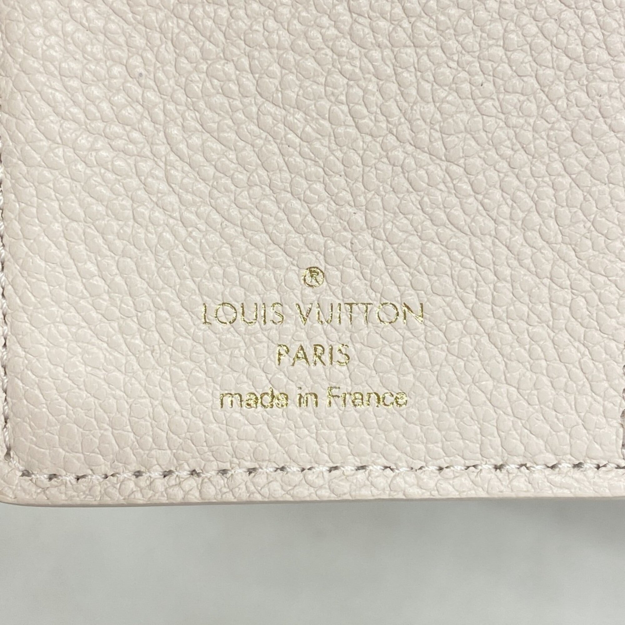 Louis Vuitton Beige Wallet (Bi-Fold) (Pre-Owned)