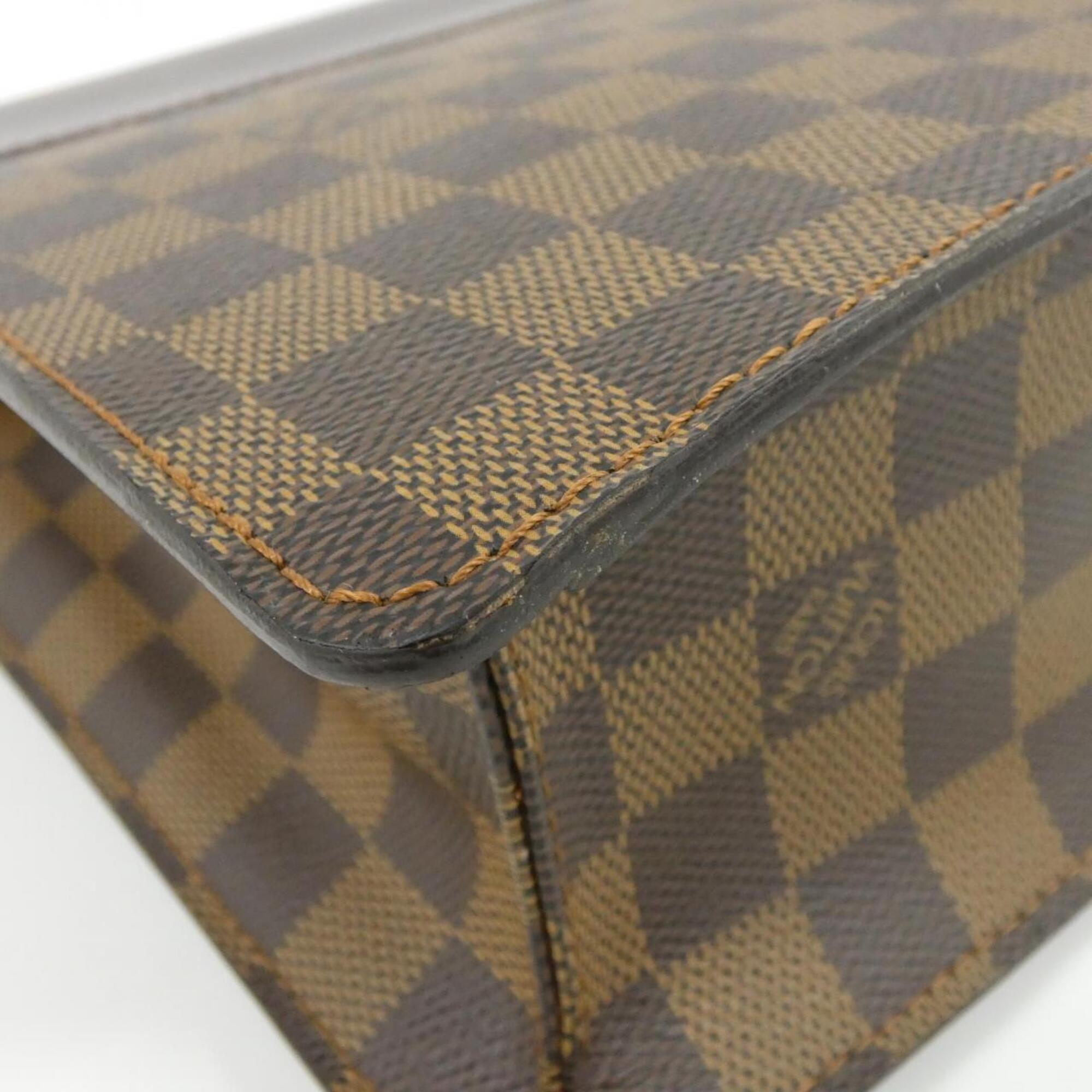 Louis Vuitton Damier Canvas Ebene Damier Canvas Handbag (Pre-Owned)
