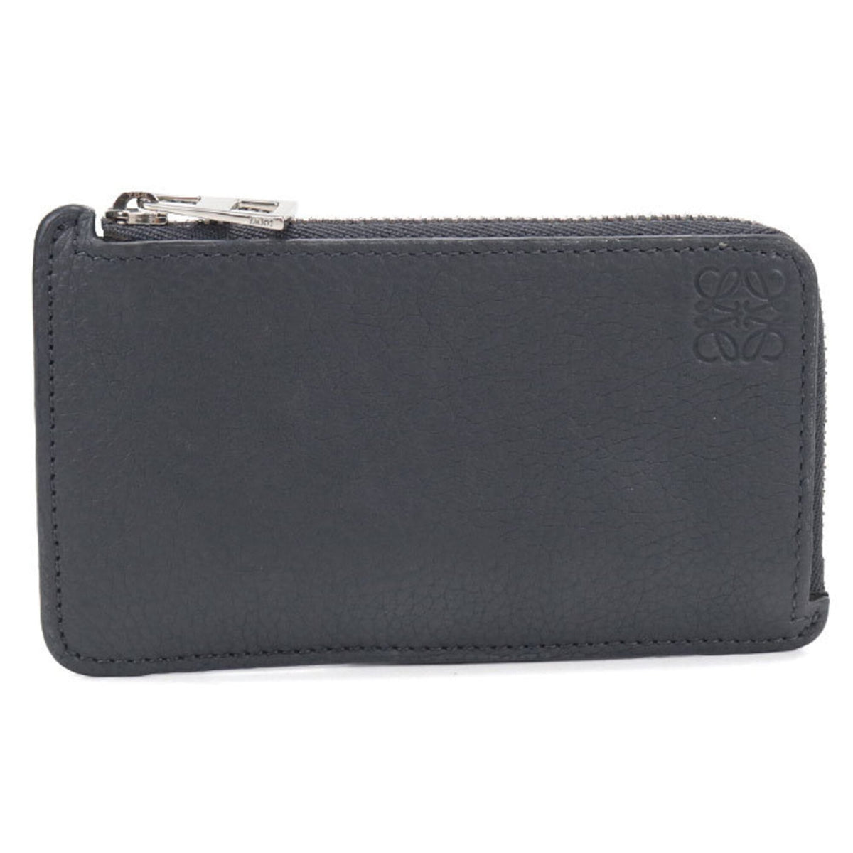 Loewe Gray Coin Purse/Coin Case (Pre-Owned)