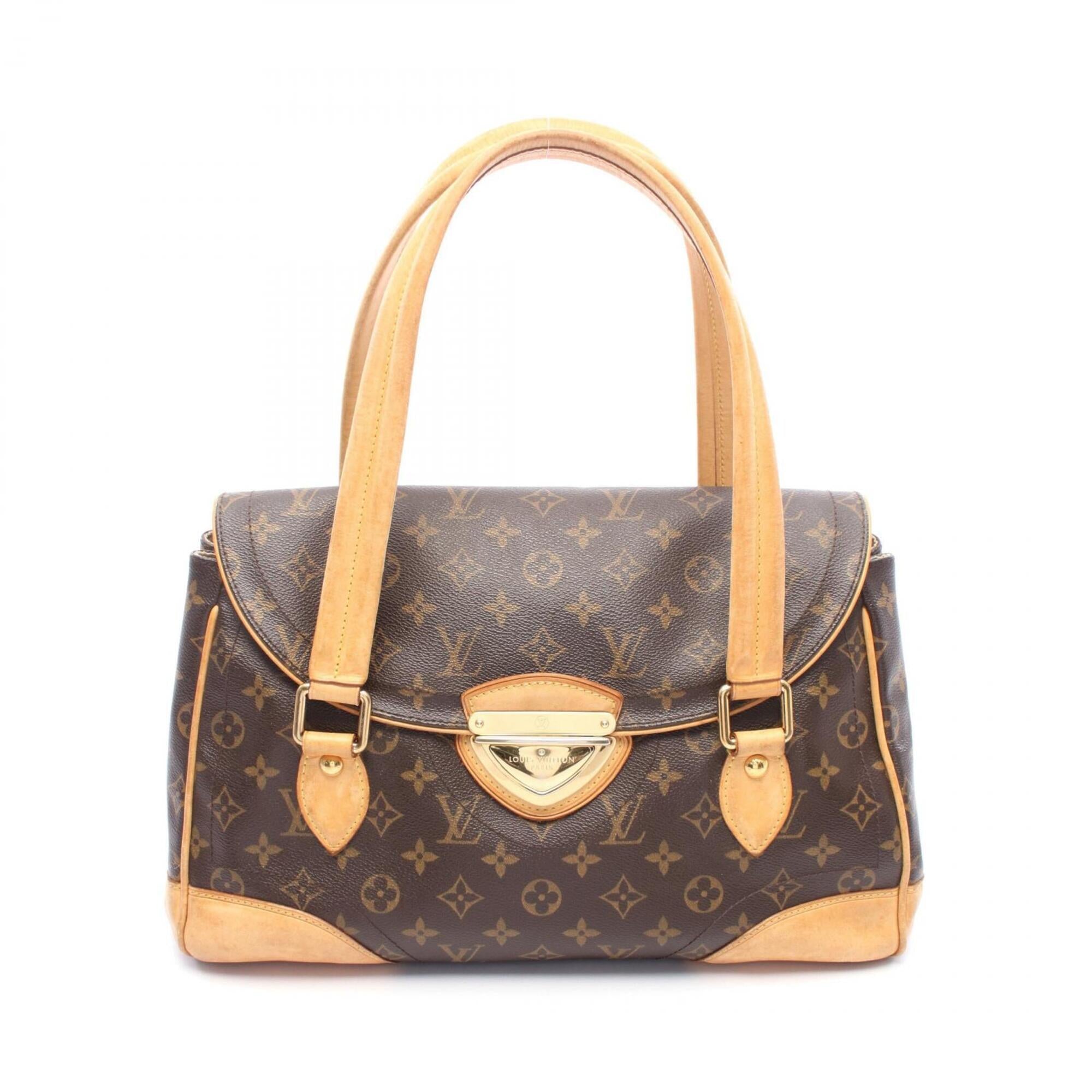 Louis Vuitton Brown Coated Canvas Monogram Pvc Leather Handbag Shoulder Bag (Pre-Owned)