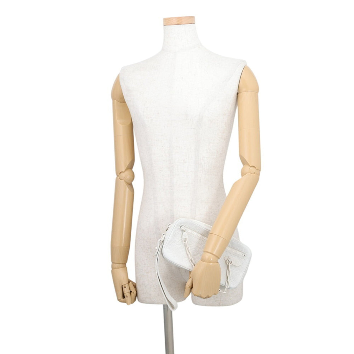 Louis Vuitton Monogram Empreinte White Monogram Empreinte Handbag Pochette (Pre-Owned)
