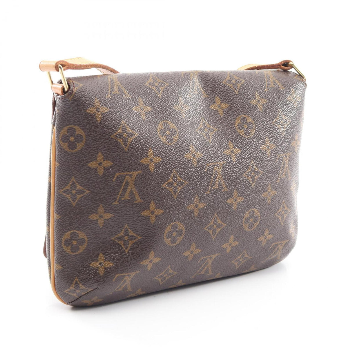 Louis Vuitton Brown Monogram Monogram Leather Handbag Shoulder Bag (Pre-Owned)