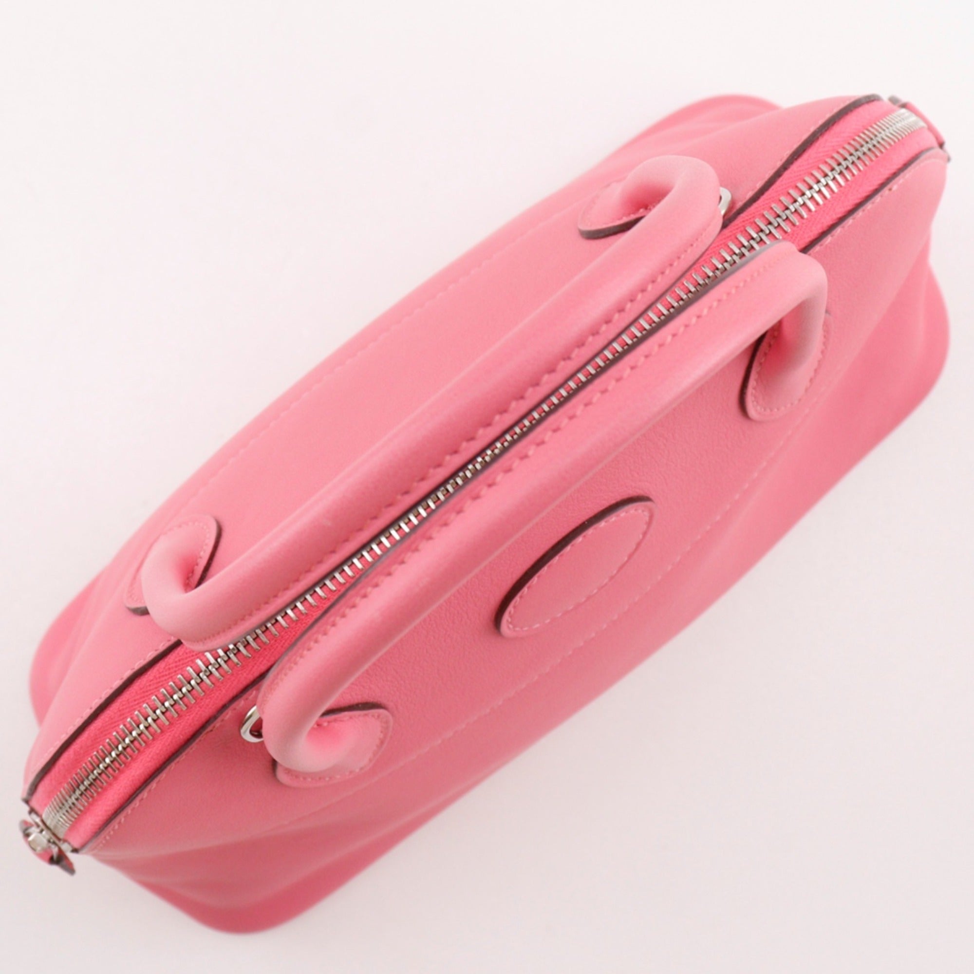 Hermes Pink Swift Leather Handbag (Pre-Owned)