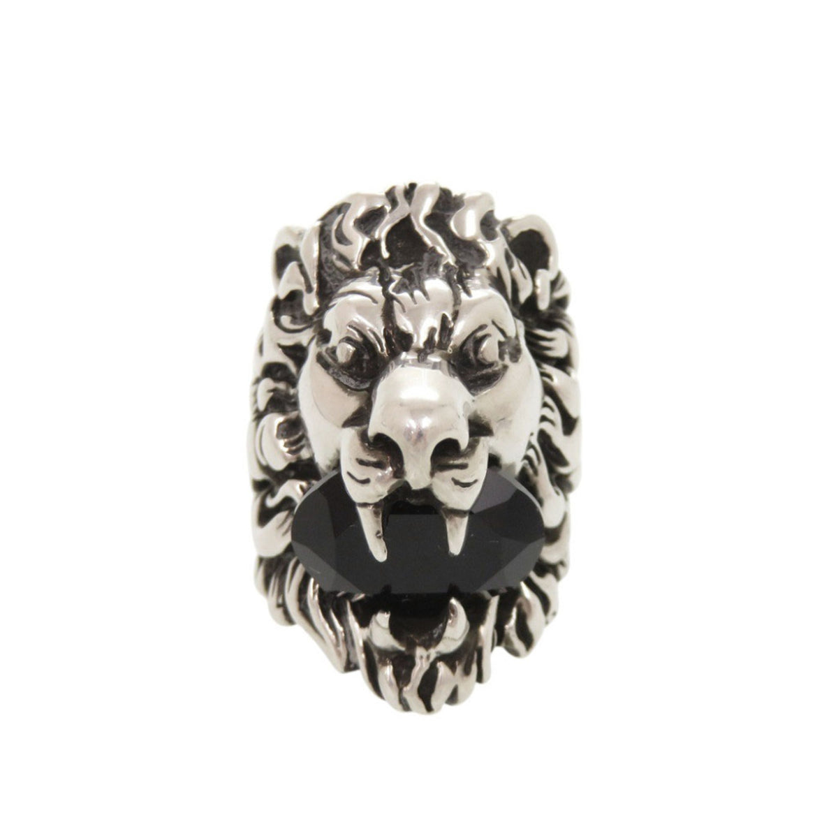 Gucci Silver Metal Band Ring (Pre-Owned)