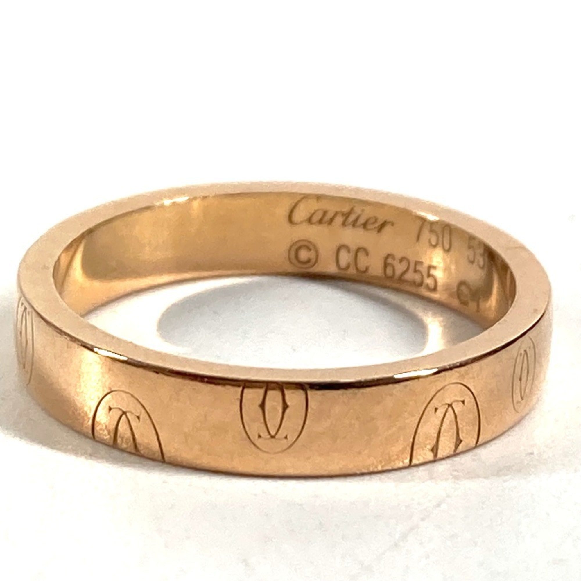 Cartier Pink Gold Pink Gold (18K) Band Ring (Pre-Owned)