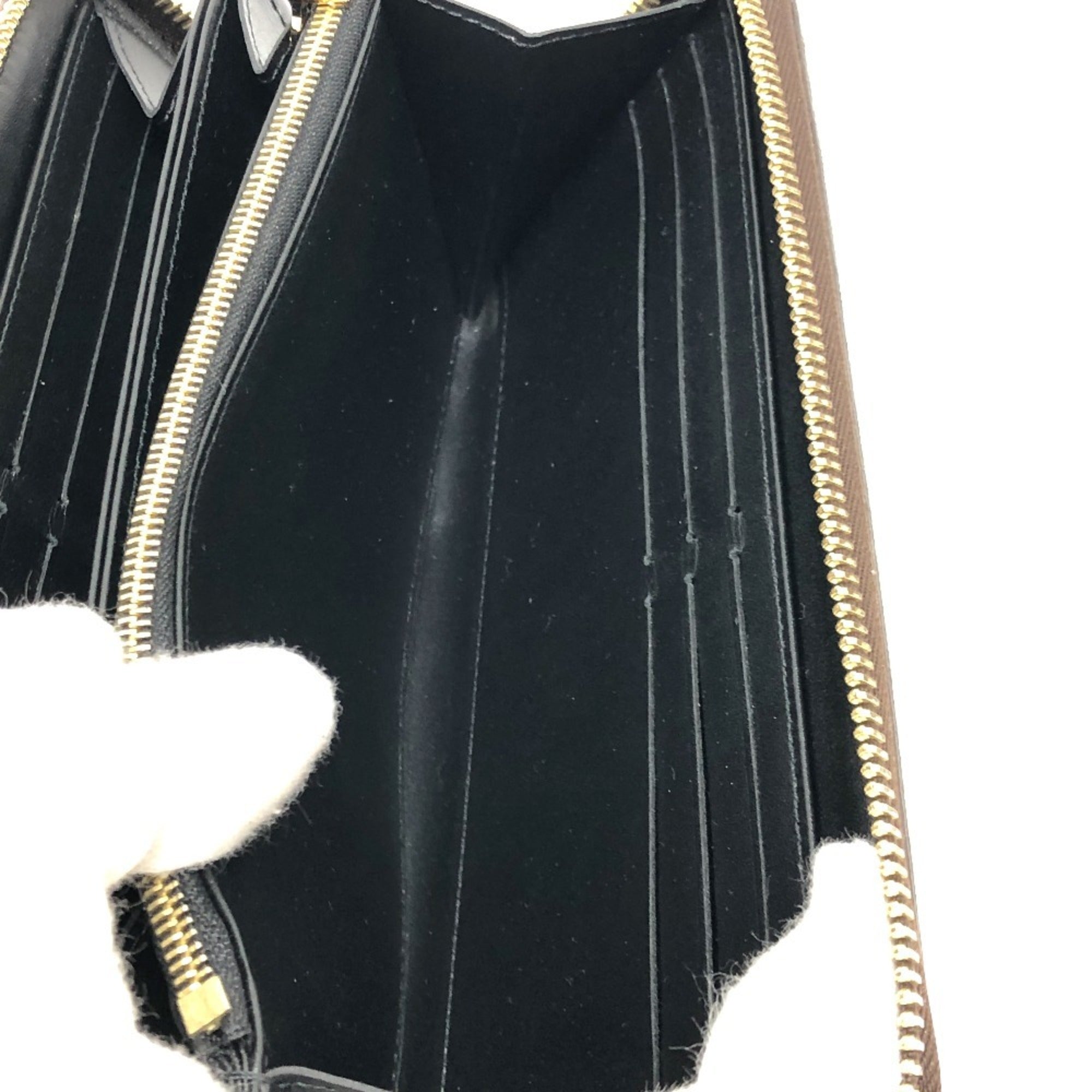 Louis Vuitton Monogram Reverse Brown Monogram Reverse Long Wallet (Bi-Fold) (Pre-Owned)