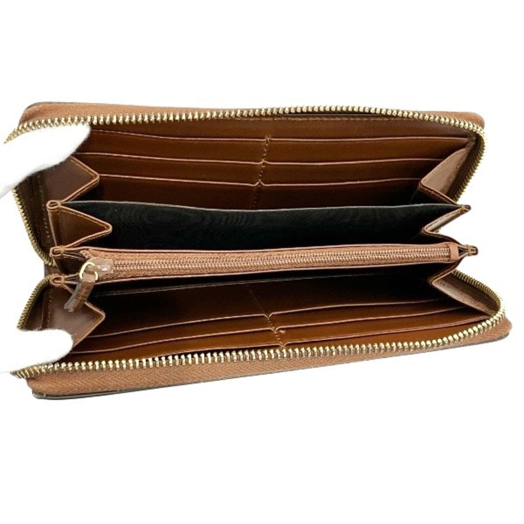 Gucci Beige Gg Supreme Long Wallet (Bi-Fold) (Pre-Owned)