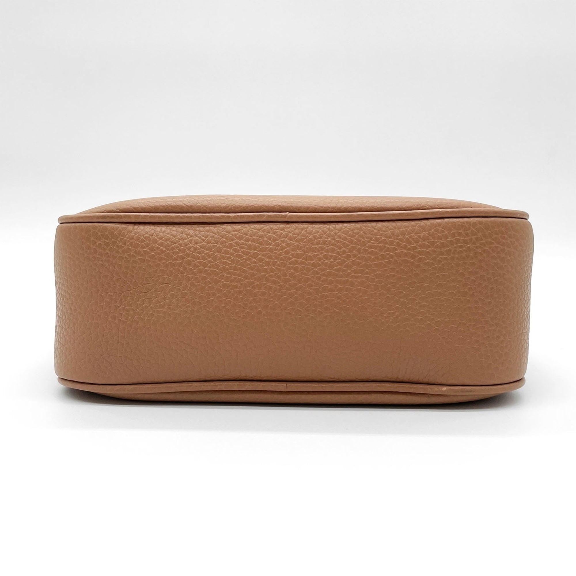 Gucci Beige Leather Shoulder Bag (Pre-Owned)