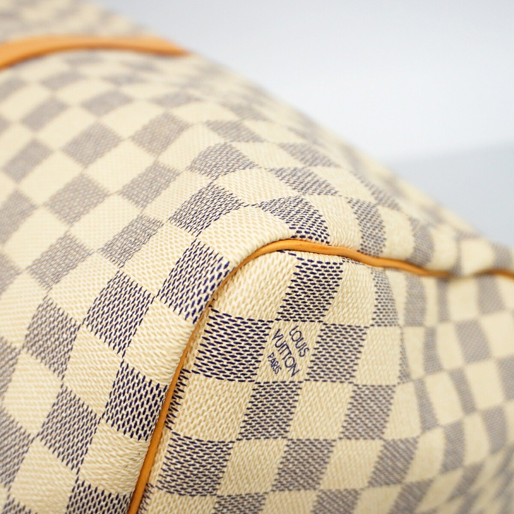 Louis Vuitton White Boston Bag (Pre-Owned)