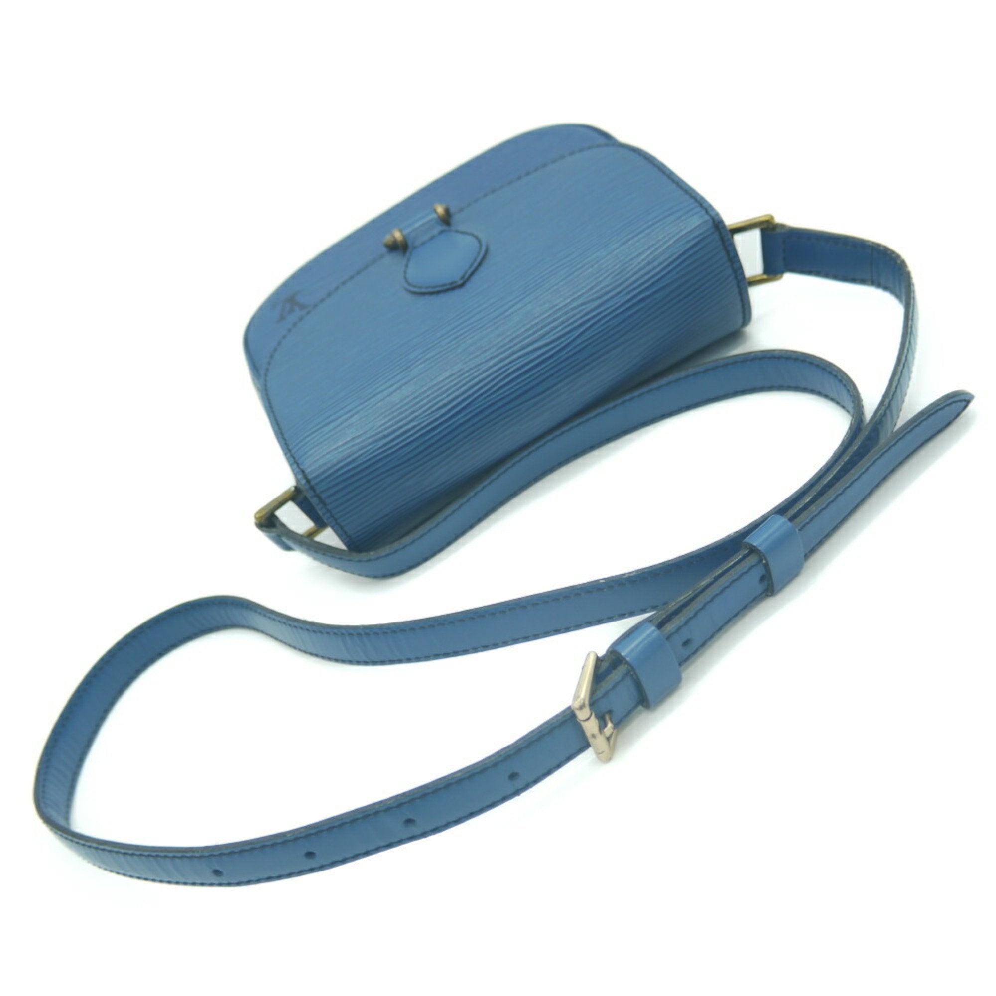 Louis Vuitton Toledo Blue Epi Leather Shoulder Bag (Pre-Owned)