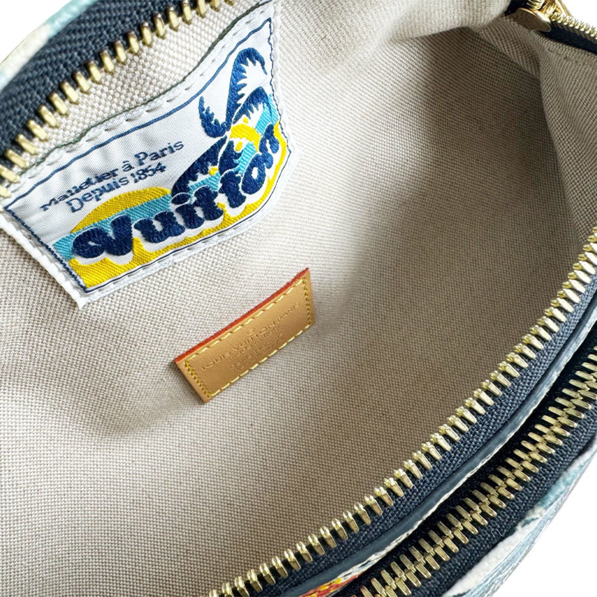 Louis Vuitton Multi-Color Coated Canvas Fanny Pack (Pre-Owned)