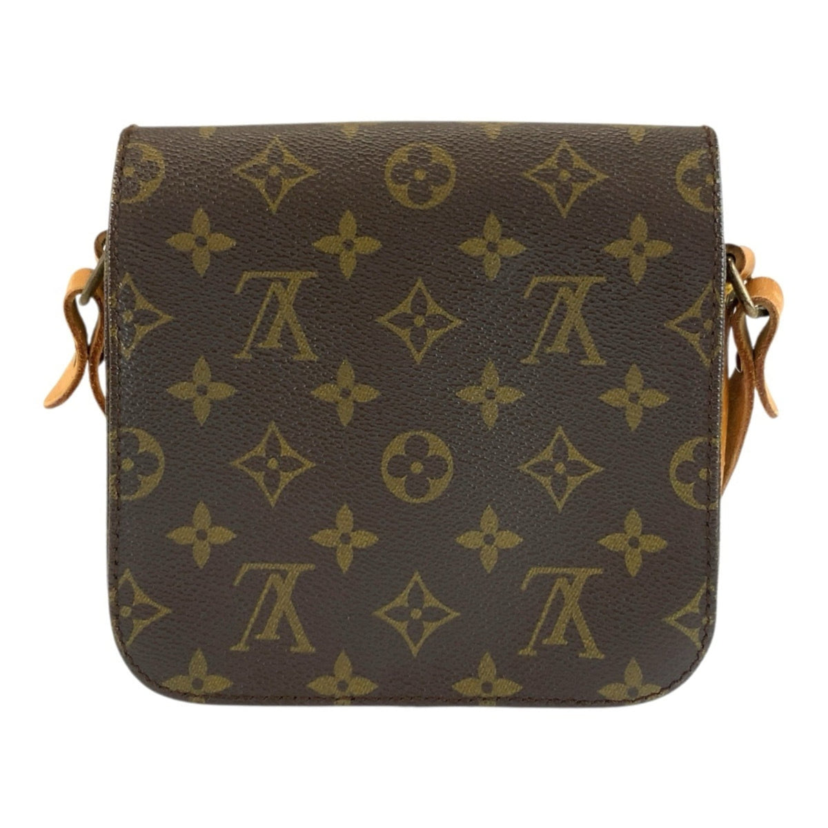 Louis Vuitton Monogram Brown Pvc Leather Pochette Shoulder Bag (Pre-Owned)