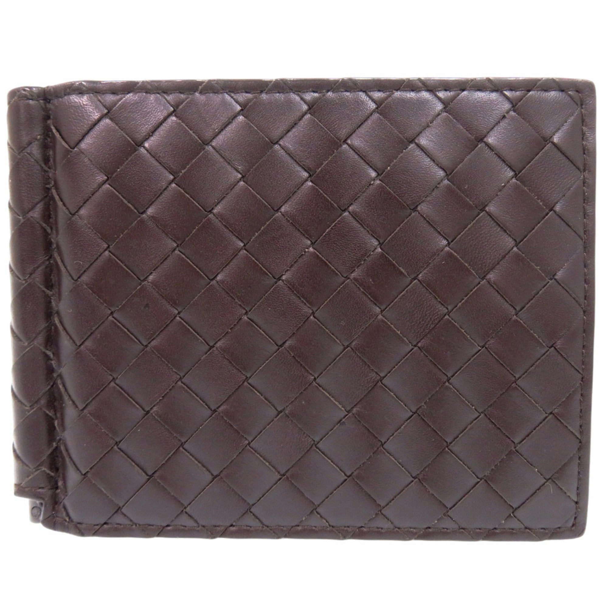 Bottega Veneta Brown Leather Wallet (Bi-Fold) (Pre-Owned)