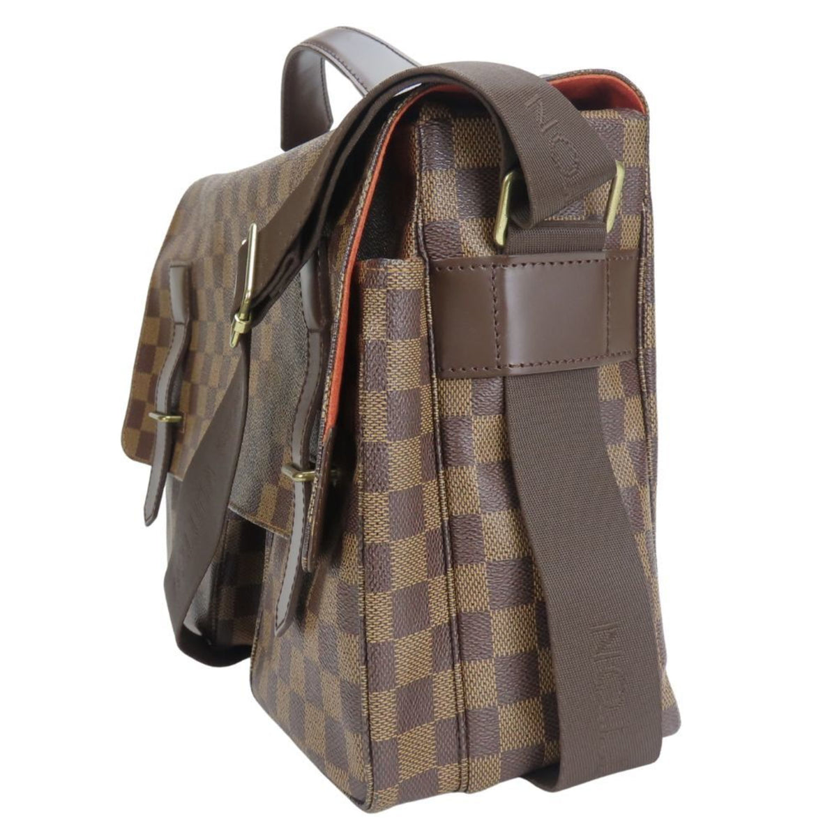 Louis Vuitton Brown Ebene Damier Canvas Handbag Shoulder Bag (Pre-Owned)