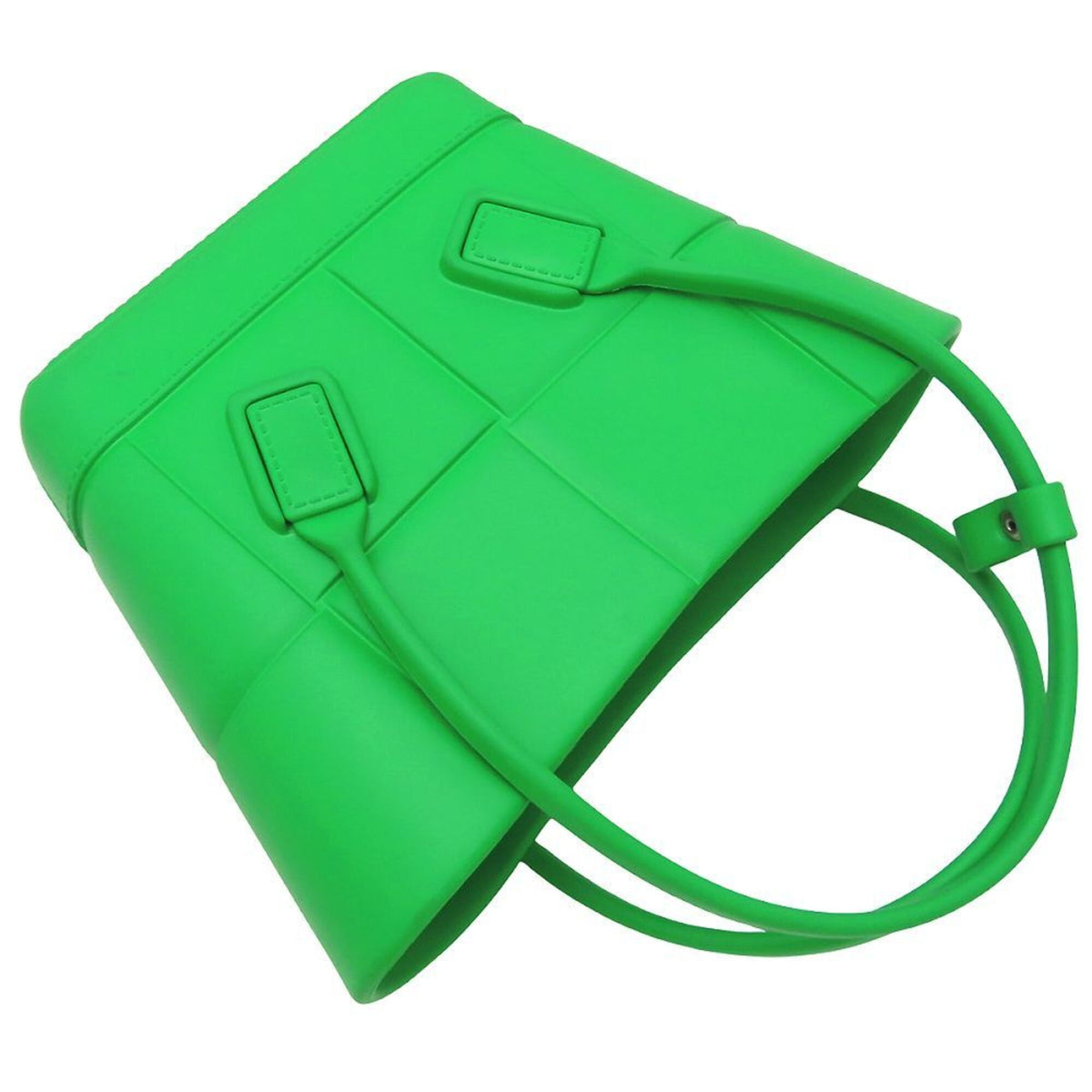 Bottega Veneta Green Rubber Handbag (Pre-Owned)