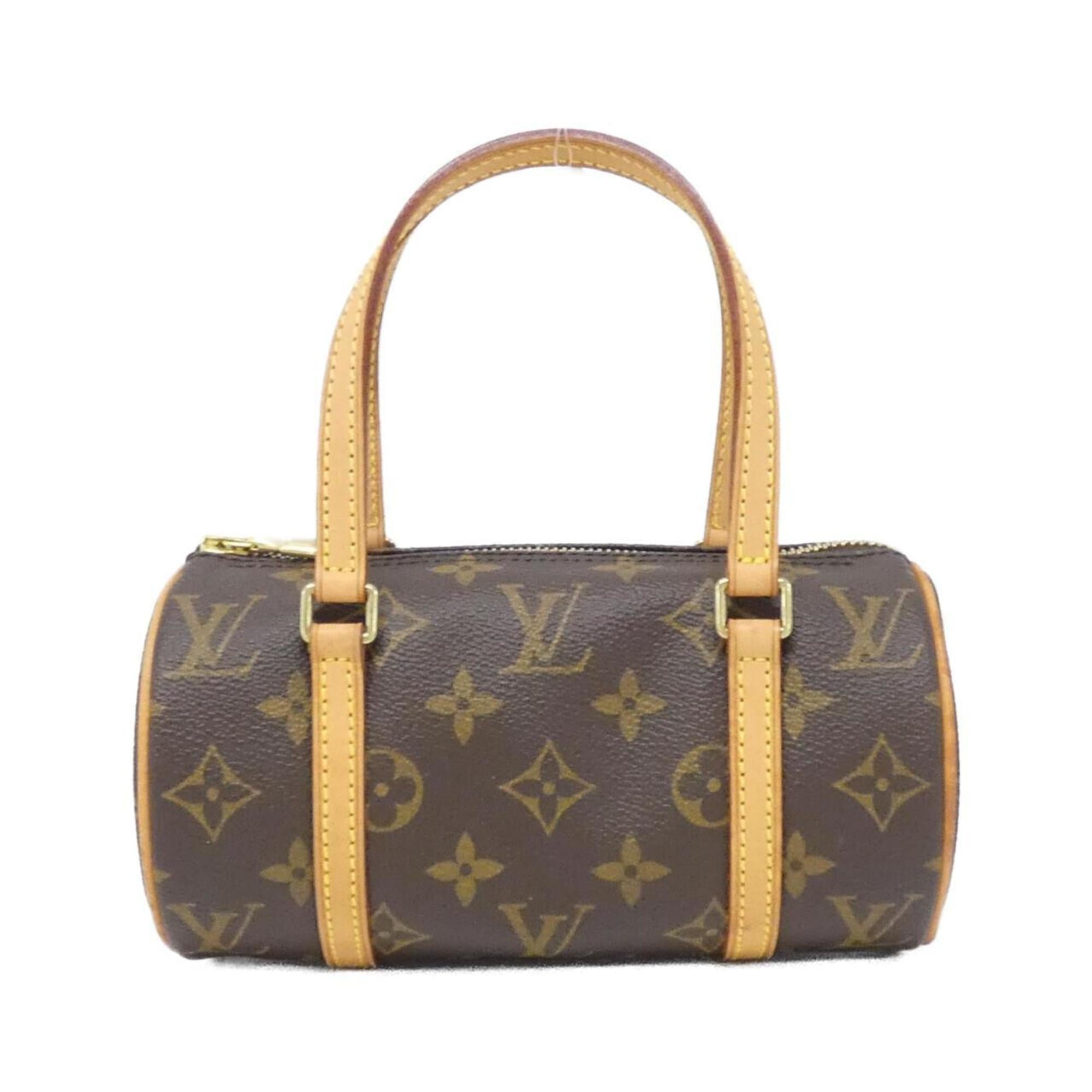 Louis Vuitton Marron Coated Canvas Handbag (Pre-Owned)