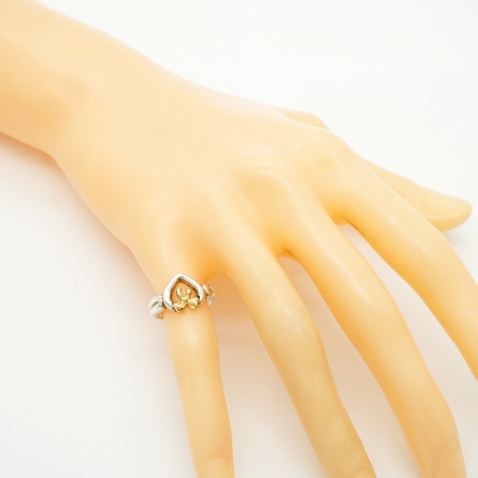 Tiffany Yellow Gold (18K) Silver 925 Band Ring (Pre-Owned)