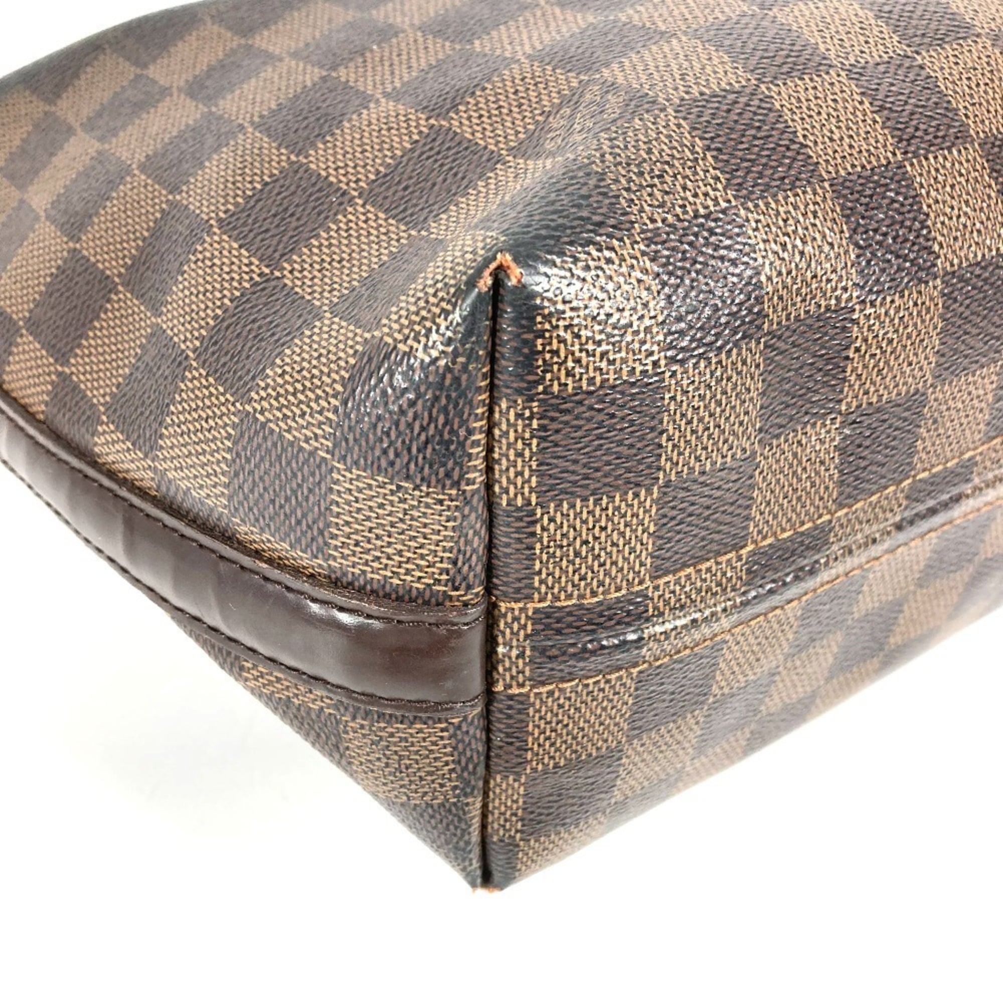 Louis Vuitton Brown Damier Canvas Ebene Damier Canvas Handbag Shoulder Bag (Pre-Owned)
