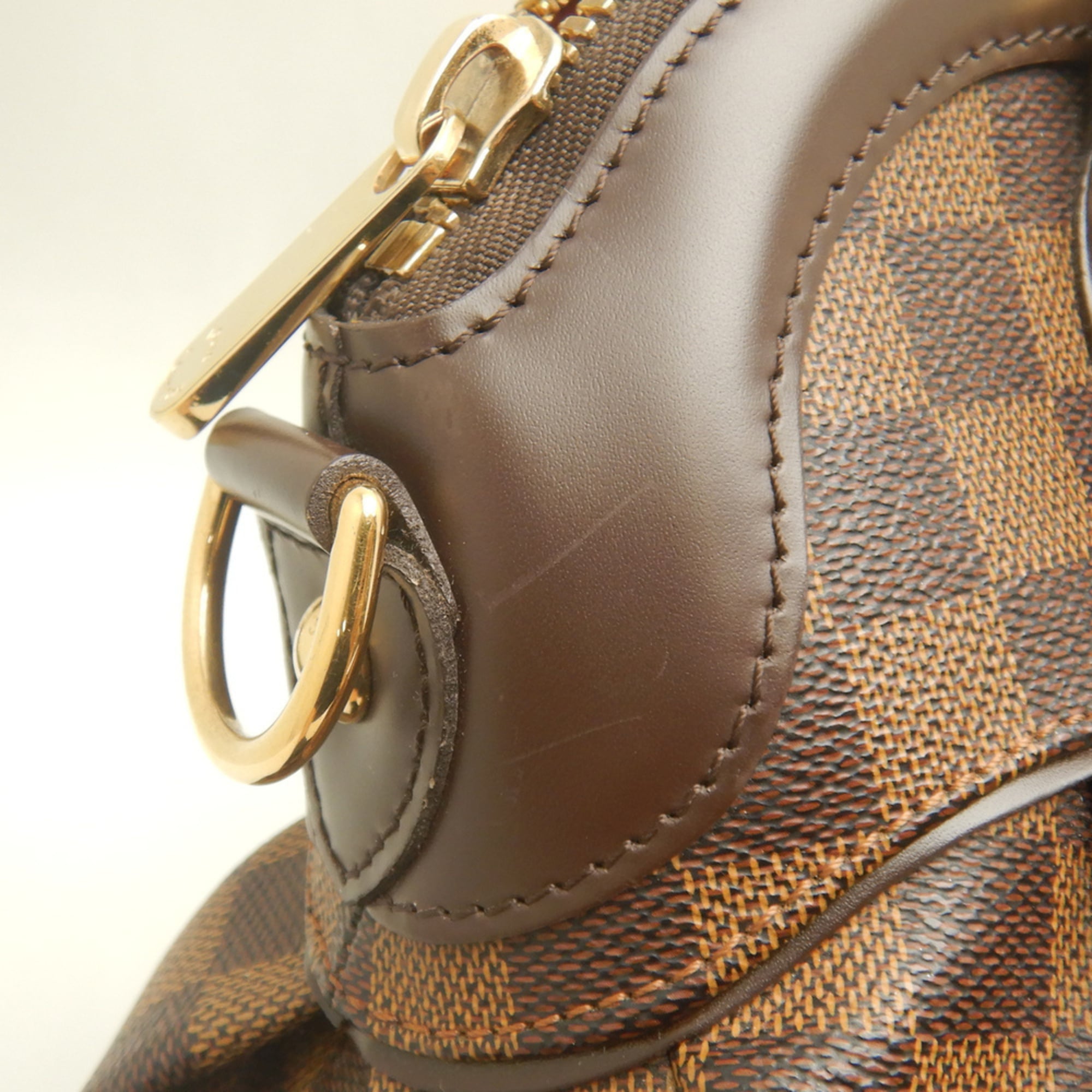 Louis Vuitton Brown Ebene Damier Canvas Handbag (Pre-Owned)