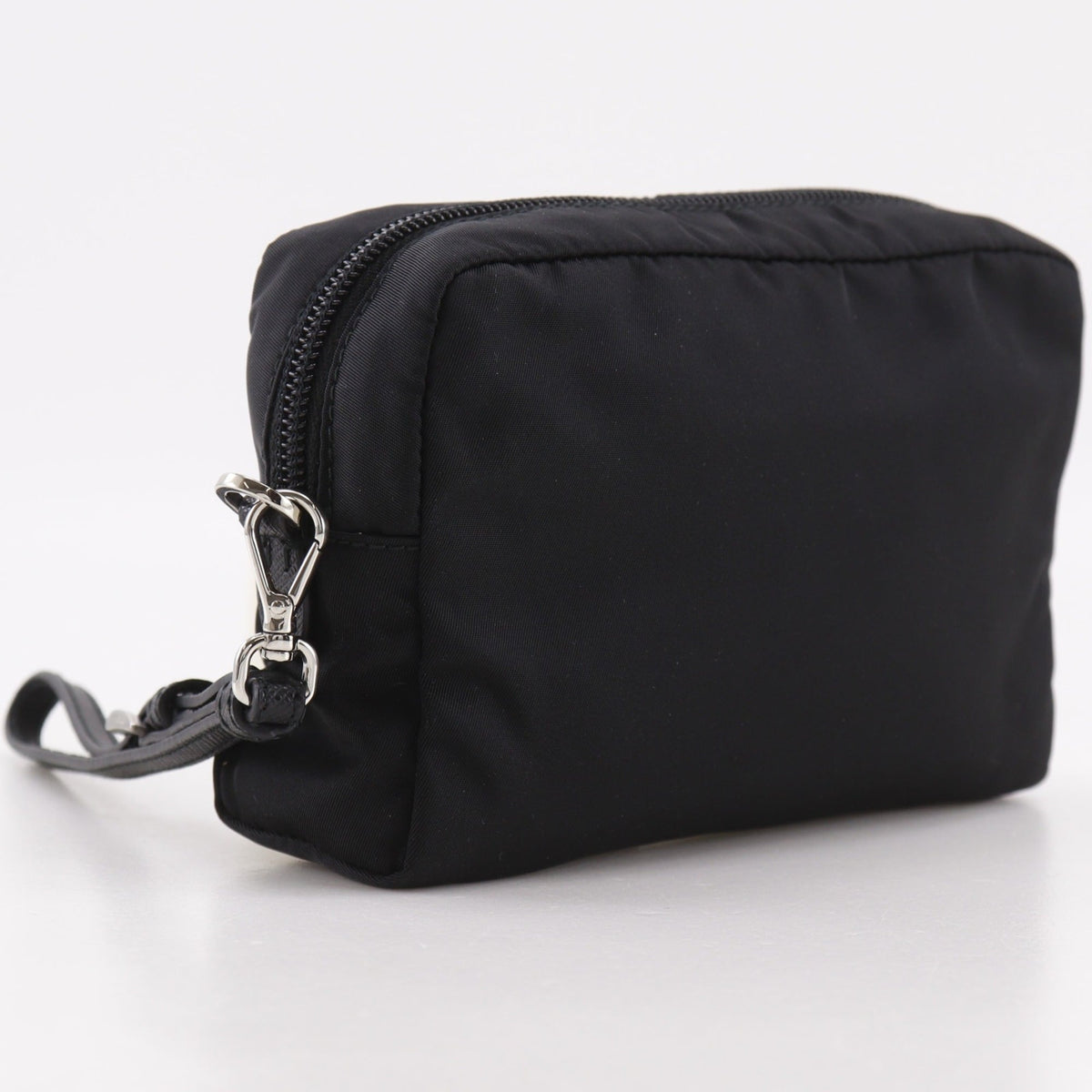 Prada Black Nero Nylon Pouch (Pre-Owned)