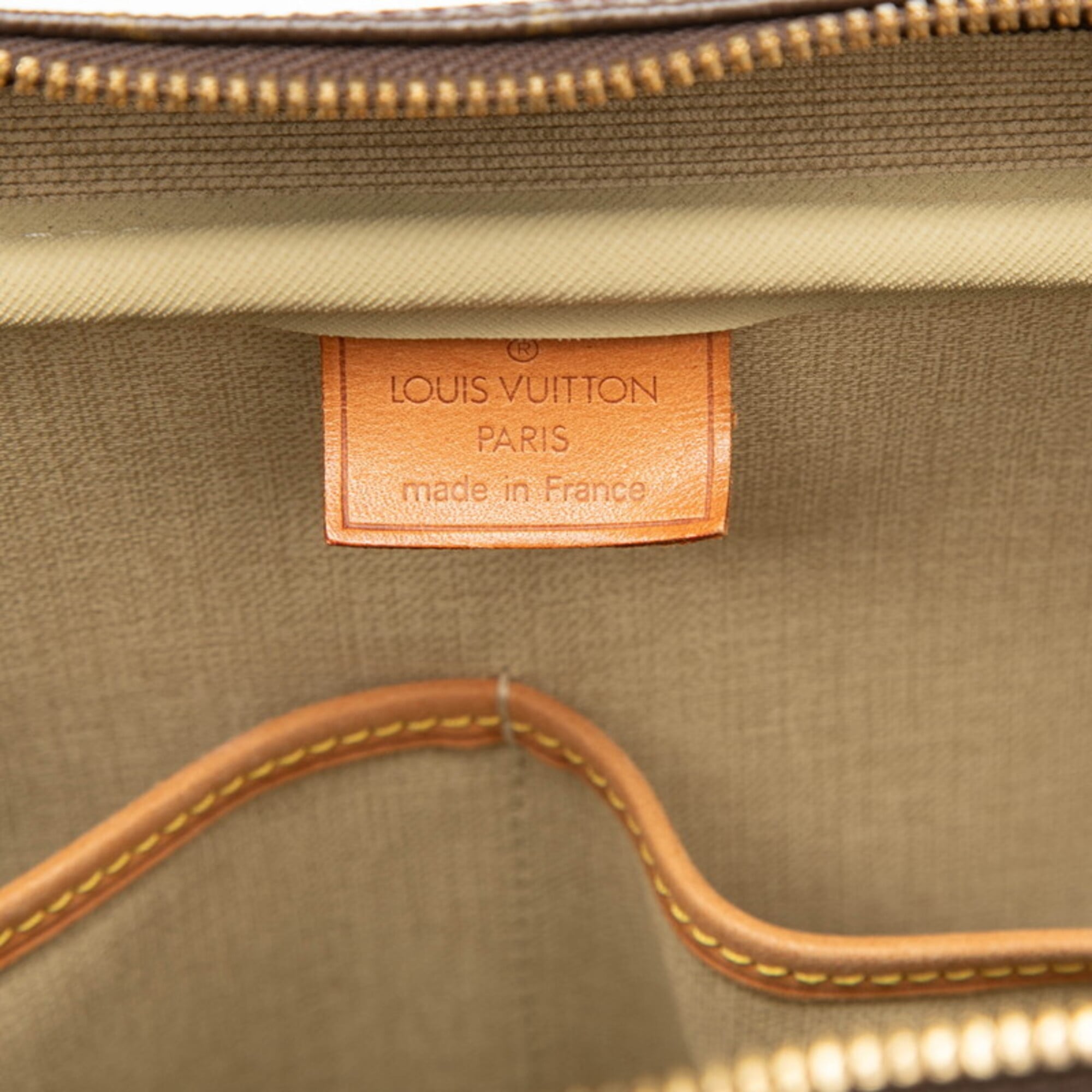 Louis Vuitton Monogram Brown Pvc Leather Handbag (Pre-Owned)