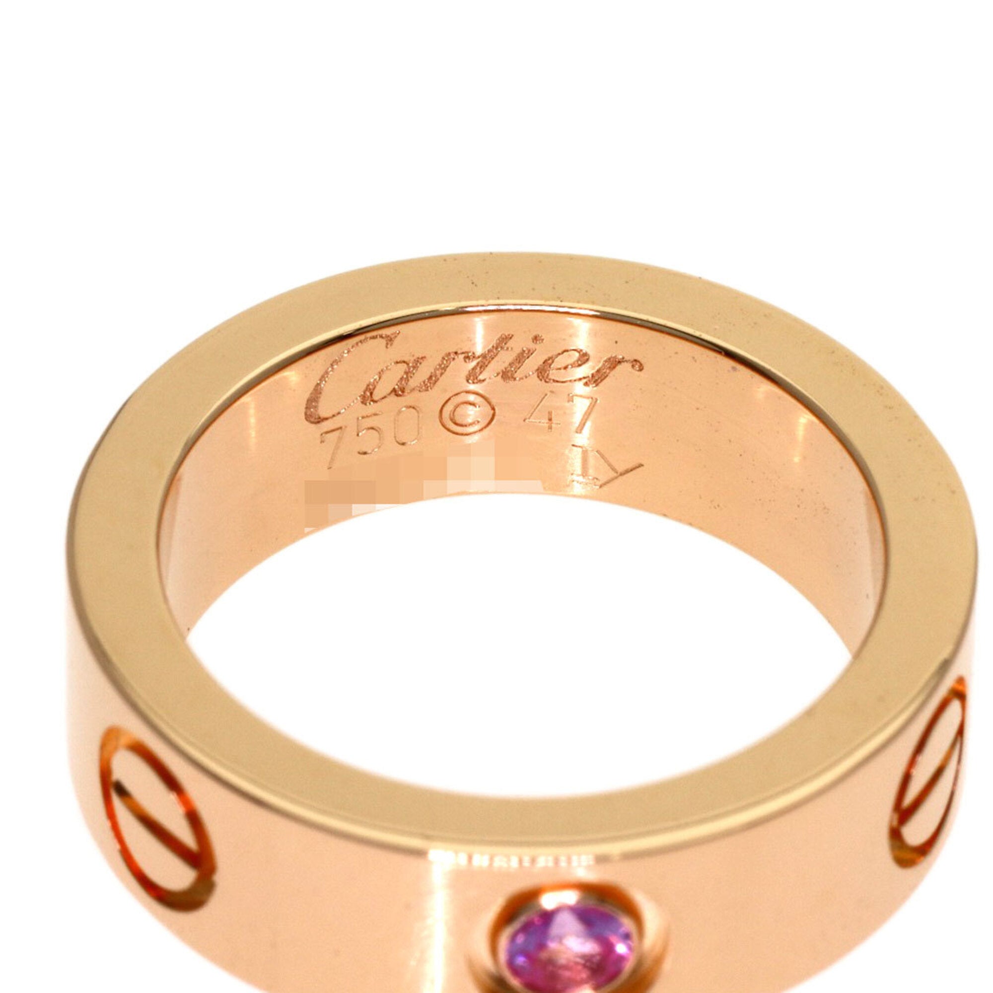 Cartier Pink Gold (18K) Band Ring (Pre-Owned)