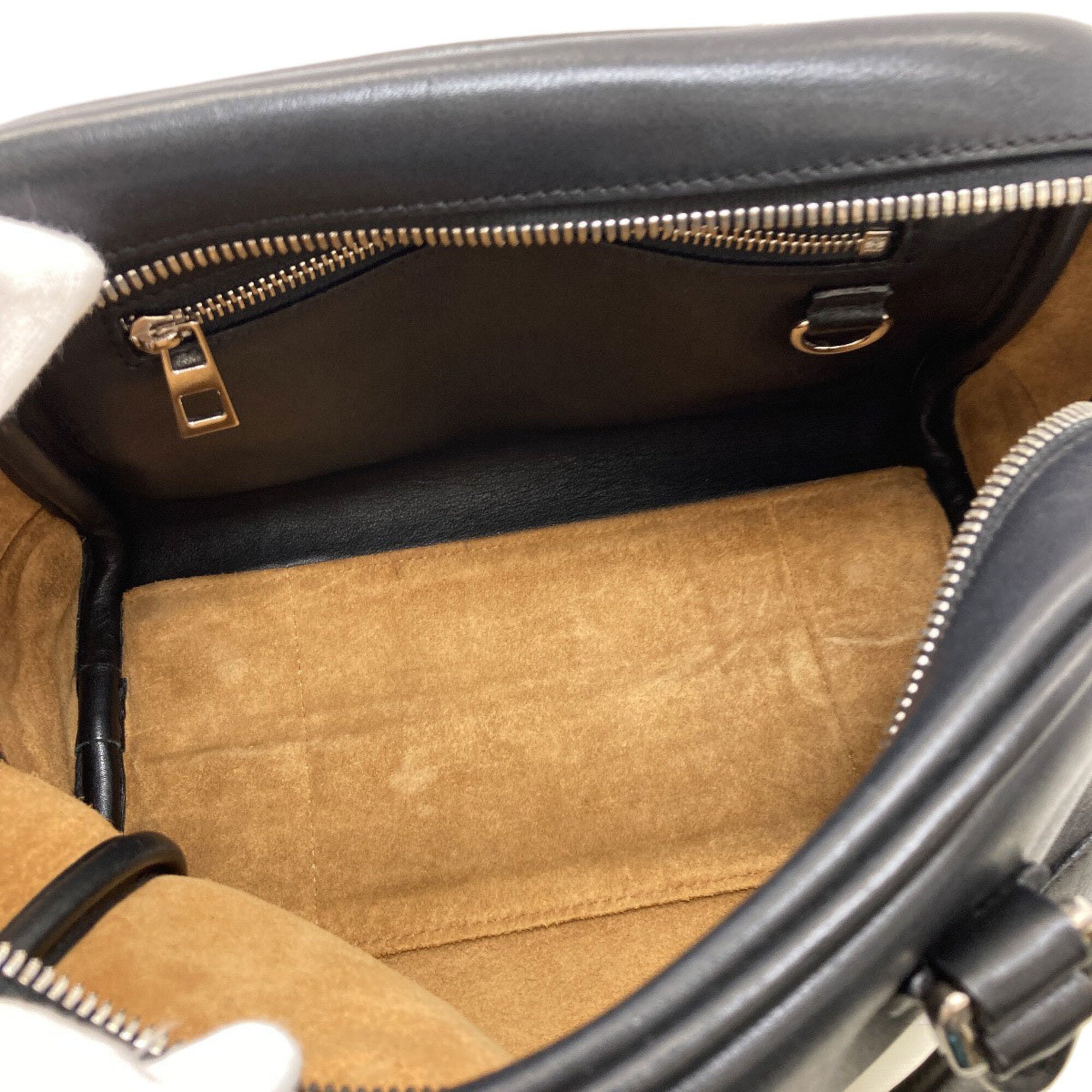 Loewe Black Leather Handbag (Pre-Owned)