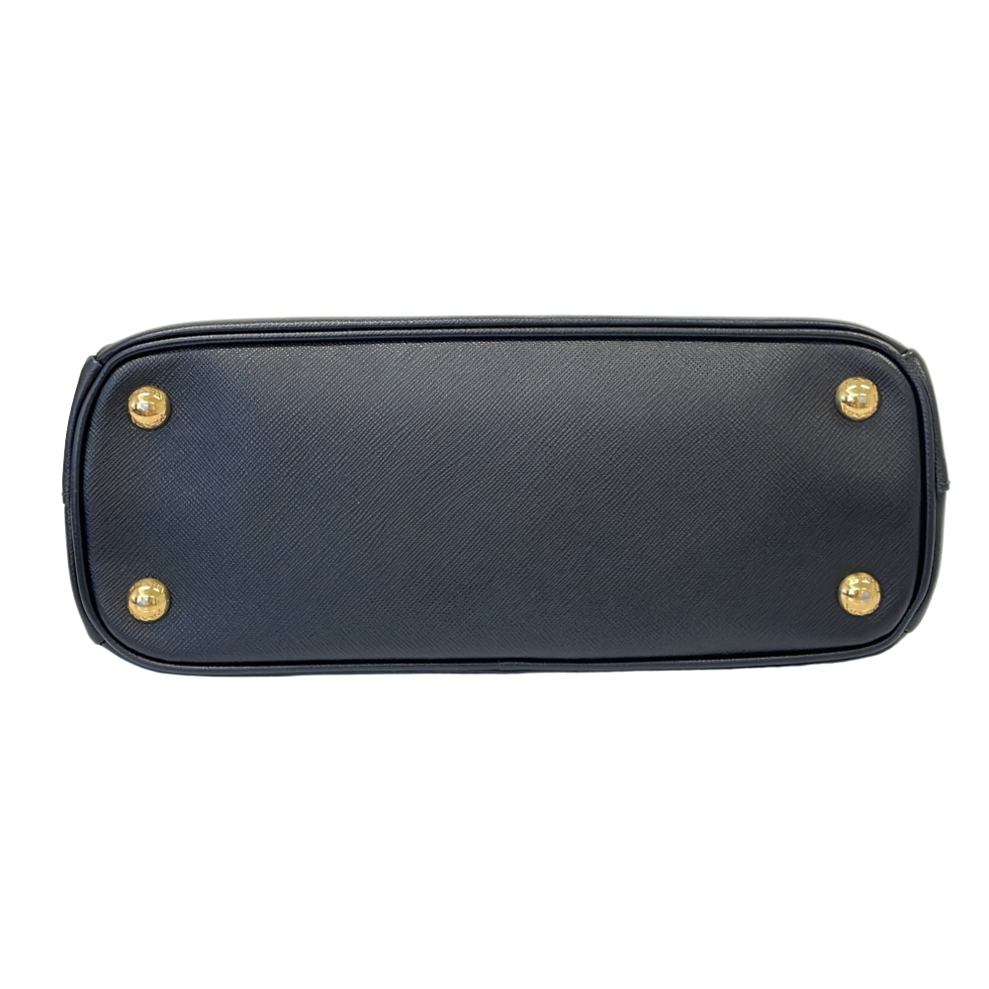 Prada Black Leather Handbag Shoulder Bag (Pre-Owned)