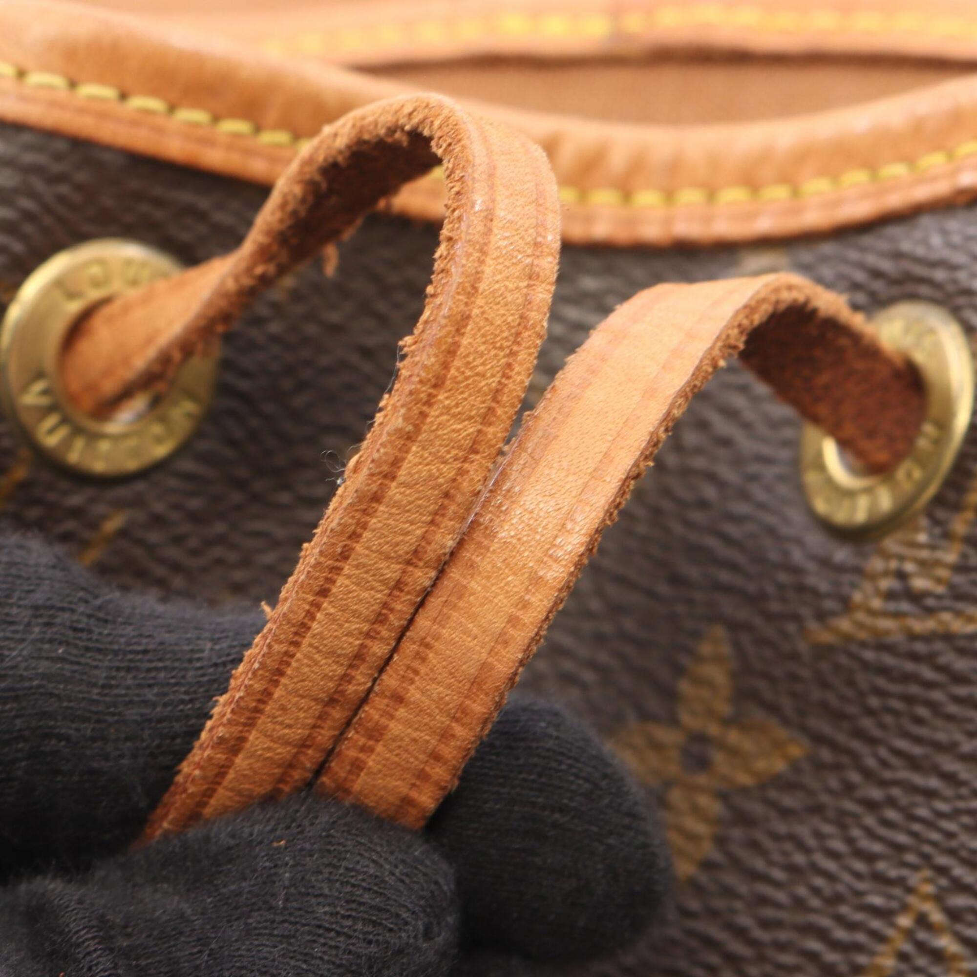 Louis Vuitton Brown Monogram Coated Canvas Pvc Leather Backpack Handbag (Pre-Owned)
